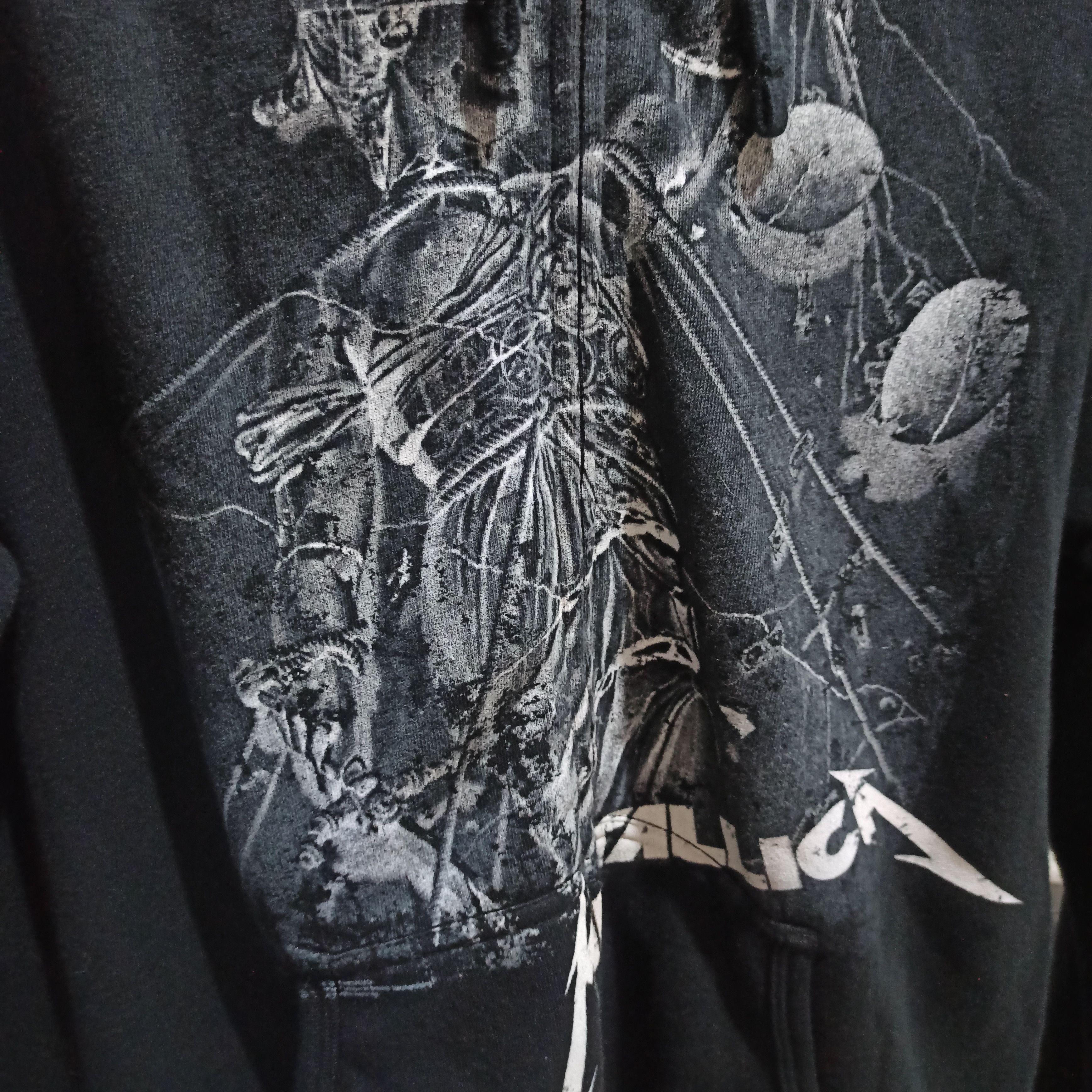 Band Tees × Metallica Metallica Justice Hoodie ZipUp vtg Size US M / EU 48-50 / 2 - 4 Thumbnail