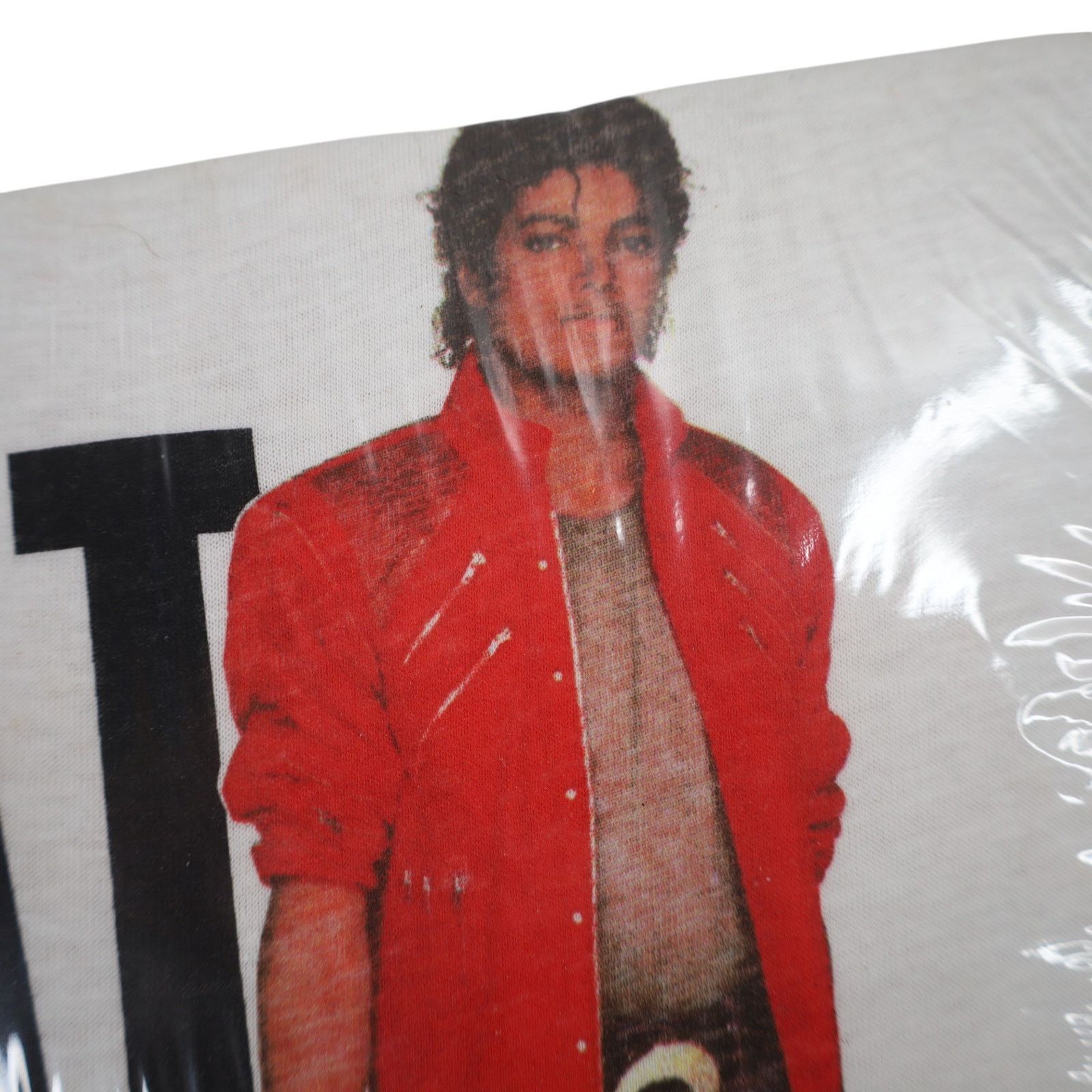 Band Tees × Vintage NWT Vintage 1984 Michael Jackson Beat It Graphic T Shirt Size US M / EU 48-50 / 2 - 4 Thumbnail