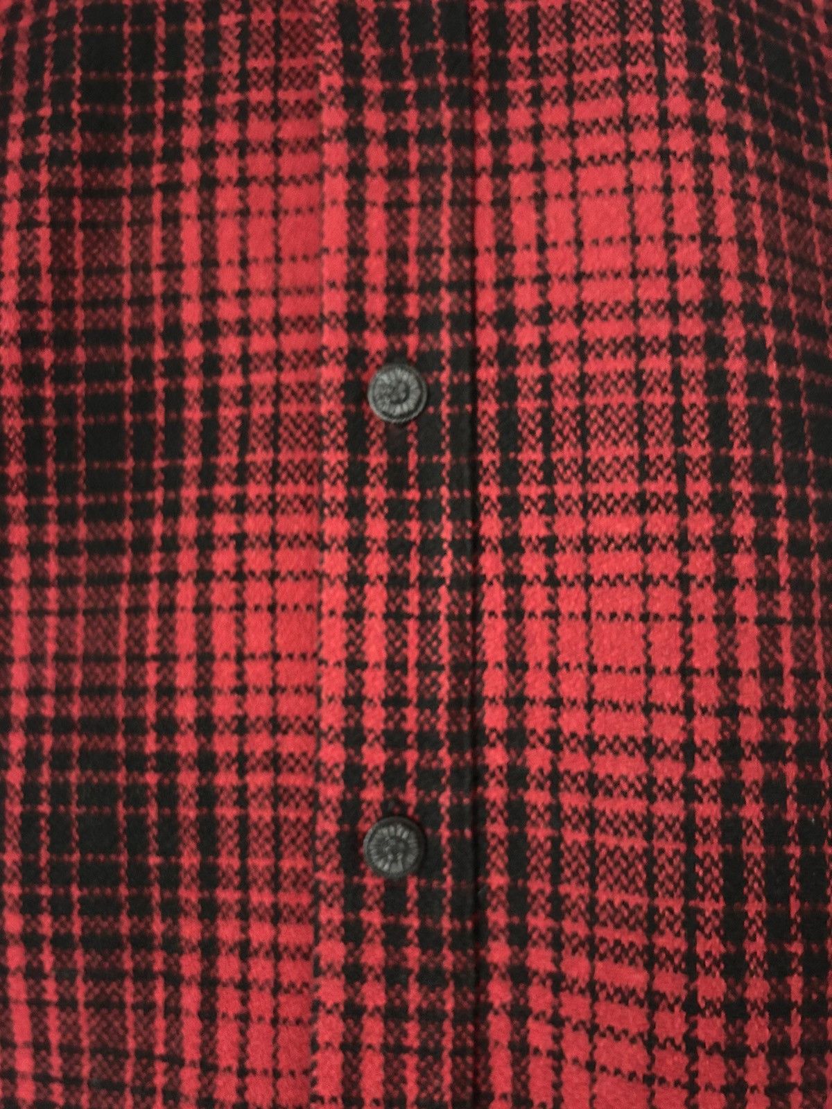 Off-White Check Wool Tartan Shirt Size US M / EU 48-50 / 2 - 6 Thumbnail