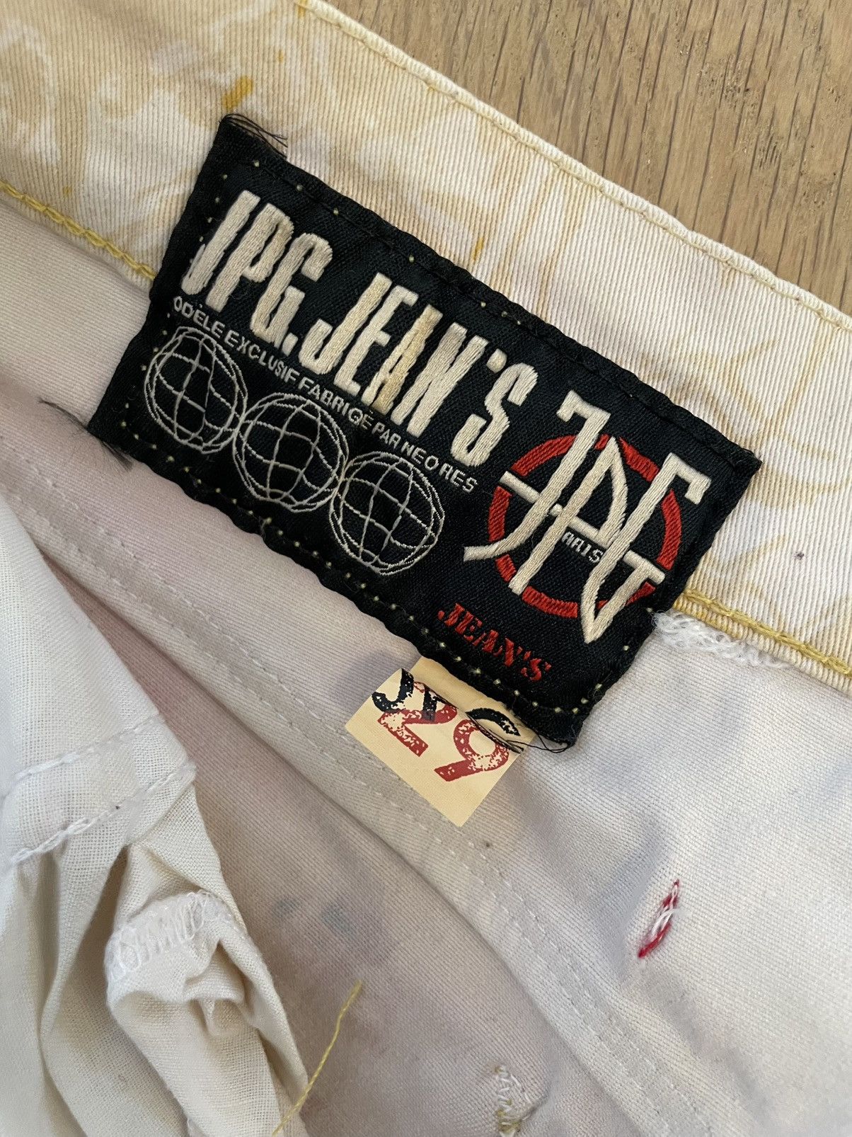 Jean Paul Gaultier Jean Paul Gaultier JPG Jeans FW95 archive comics porn jeans Size US 26 / EU 42 - 4 Thumbnail