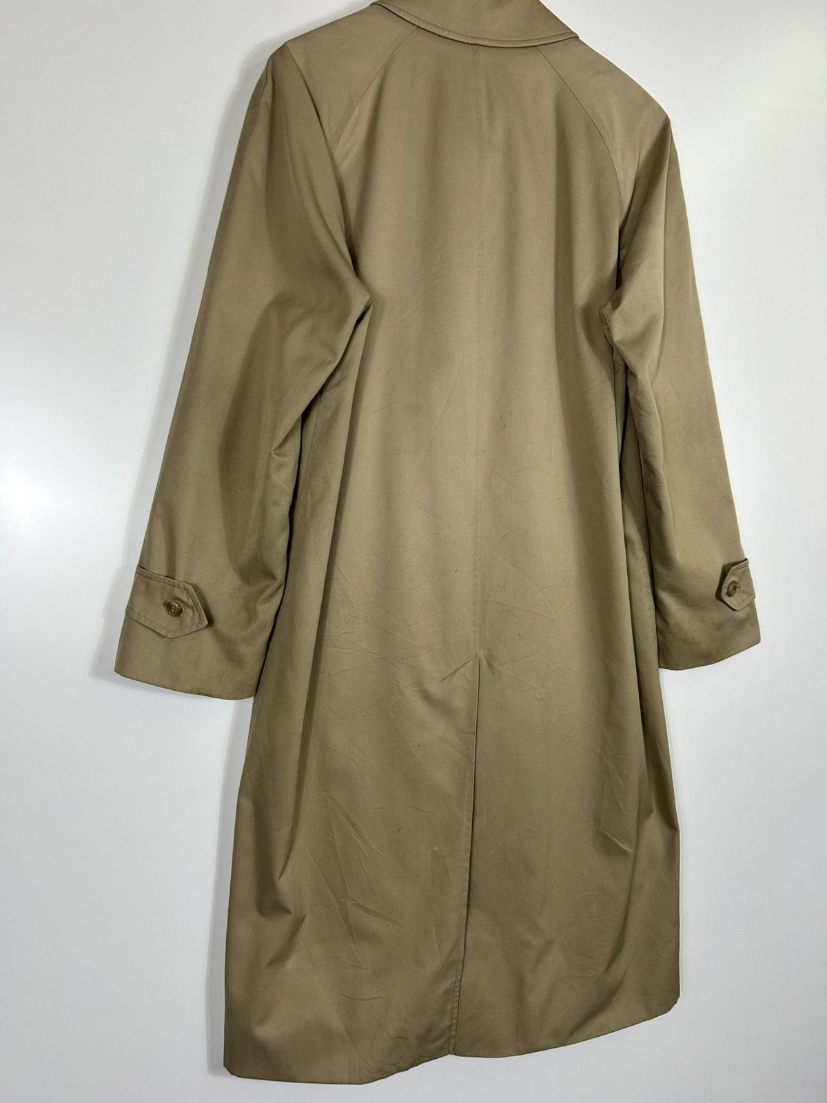 Burberry ⚡️Vintage Burberrys London Button Long Coat Jacket Size US M / EU 48-50 / 2 - 16 Thumbnail