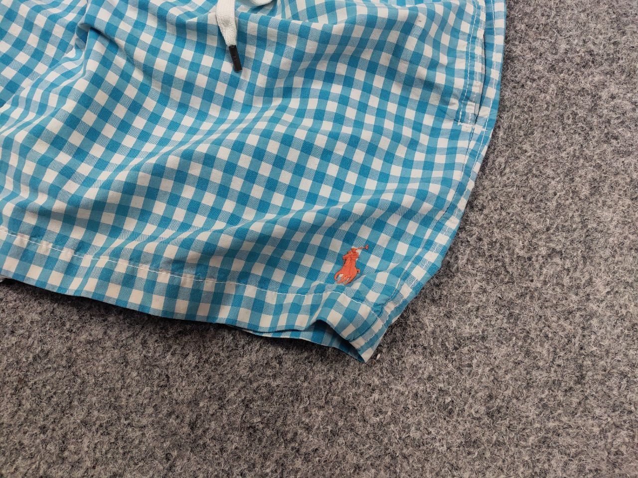 Polo Ralph Lauren Vintage Polo Ralph Lauren Blue checkered Cotton Blend Shorts Size US 32 / EU 48 - 4 Thumbnail