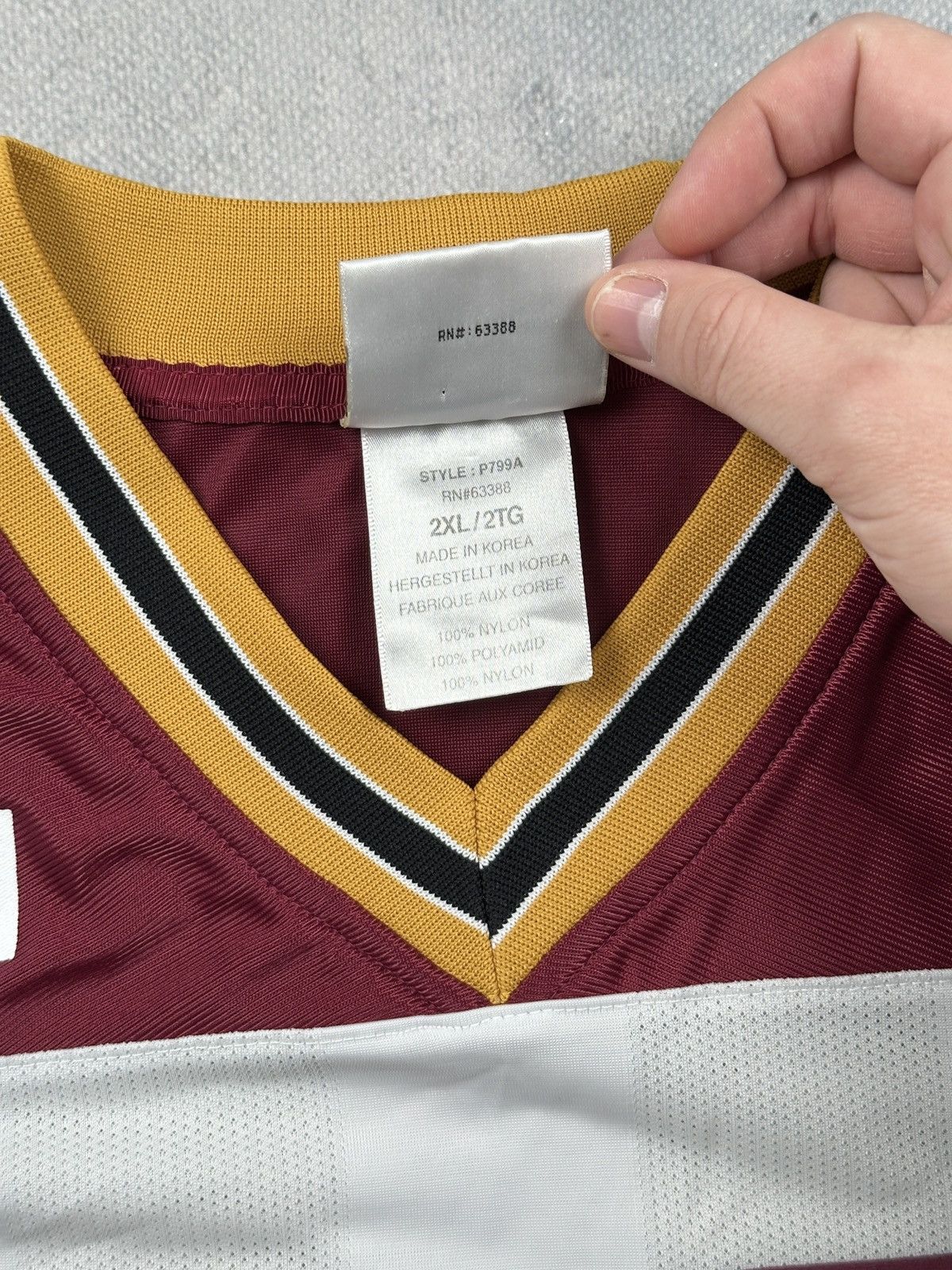 Puma Vintage 2000 Rhein Fire Fitzpatrick #99 Puma Football Jersey Size US XXL / EU 58 / 5 - 15 Thumbnail