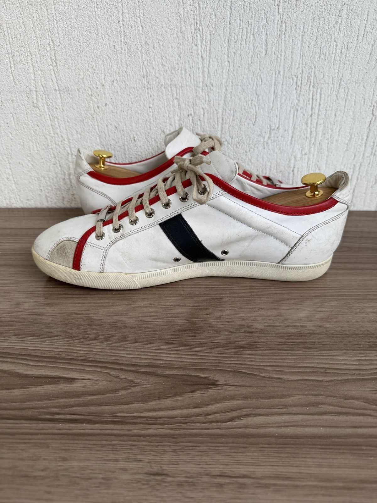 Dior Ss10 Hedi slimane B01 gats trainers Size US 12.5 / EU 45-46 - 14 Thumbnail