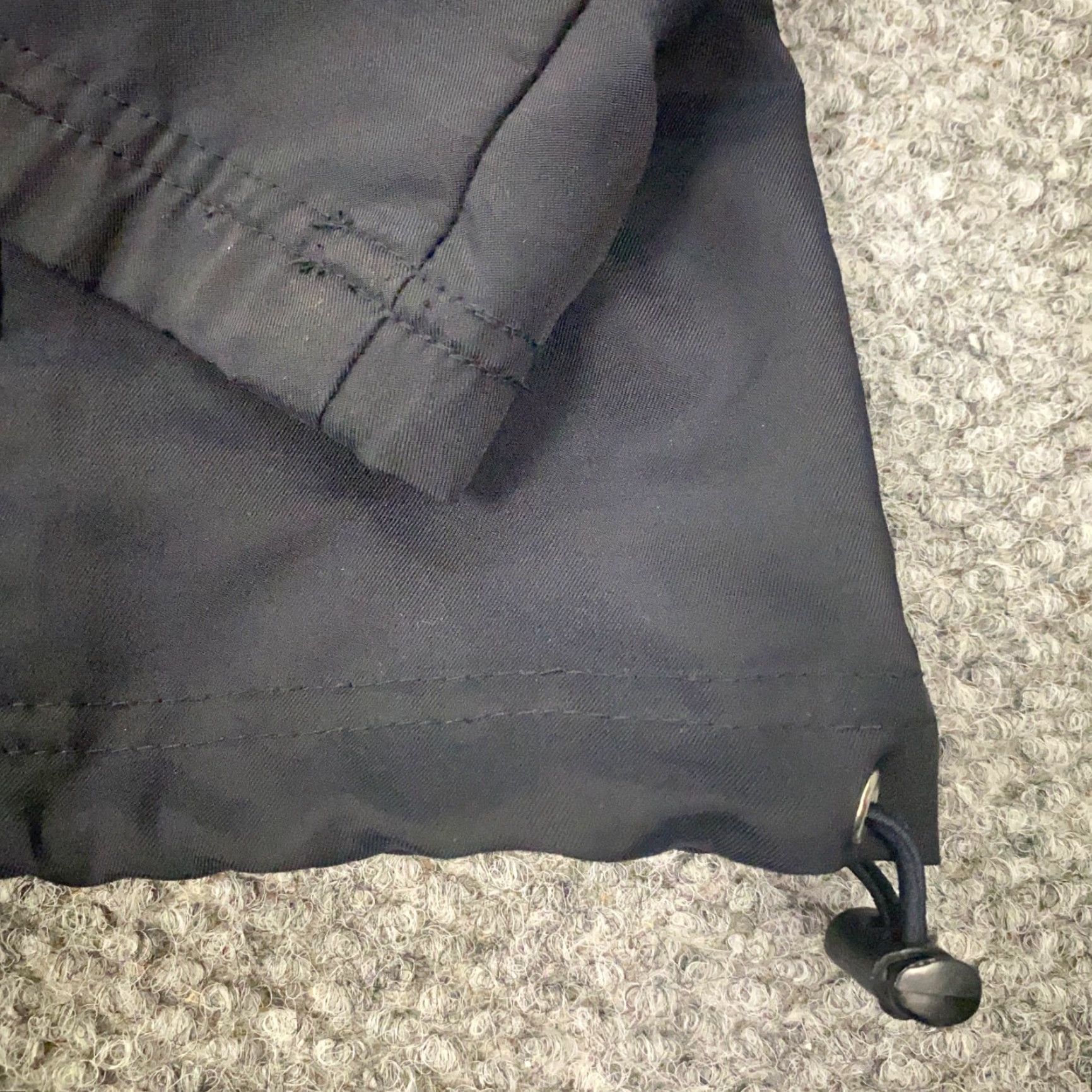 Oleg Cassini Oleg Cassini Sport Jacket Womens XL Black Windbreaker Full Zip Lightweight Pockets Size XL / US 12-14 / IT 48-50 - 6 Thumbnail