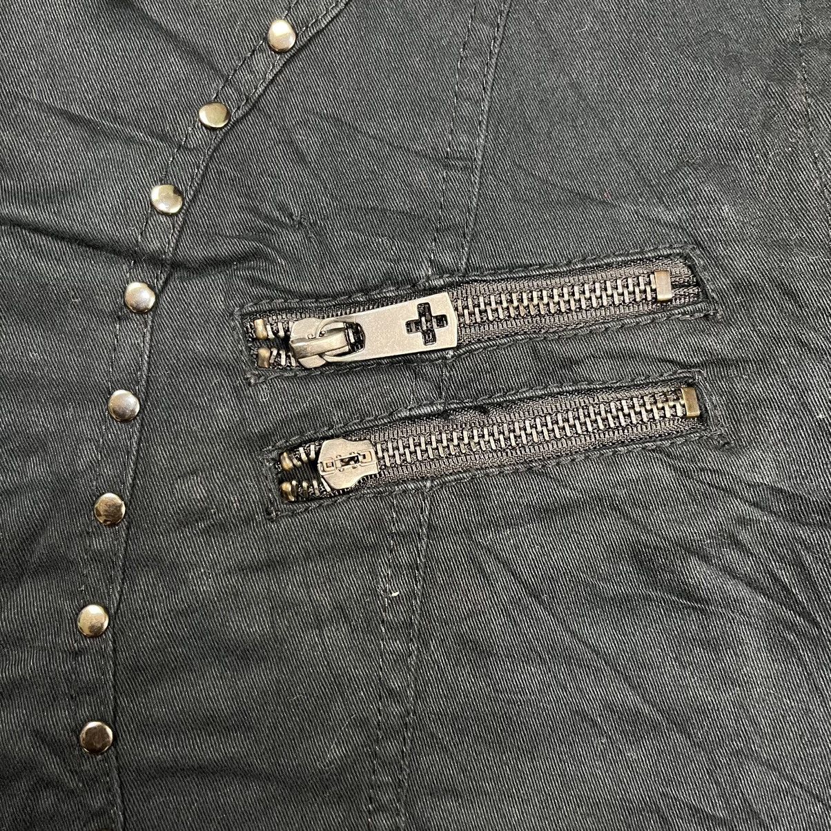 If Six Was Nine × Japanese Brand × Le Grande Bleu (L.G.B.) Vintage Batsu studio embroidery skull studed shirt Size US L / EU 52-54 / 3 - 8 Thumbnail