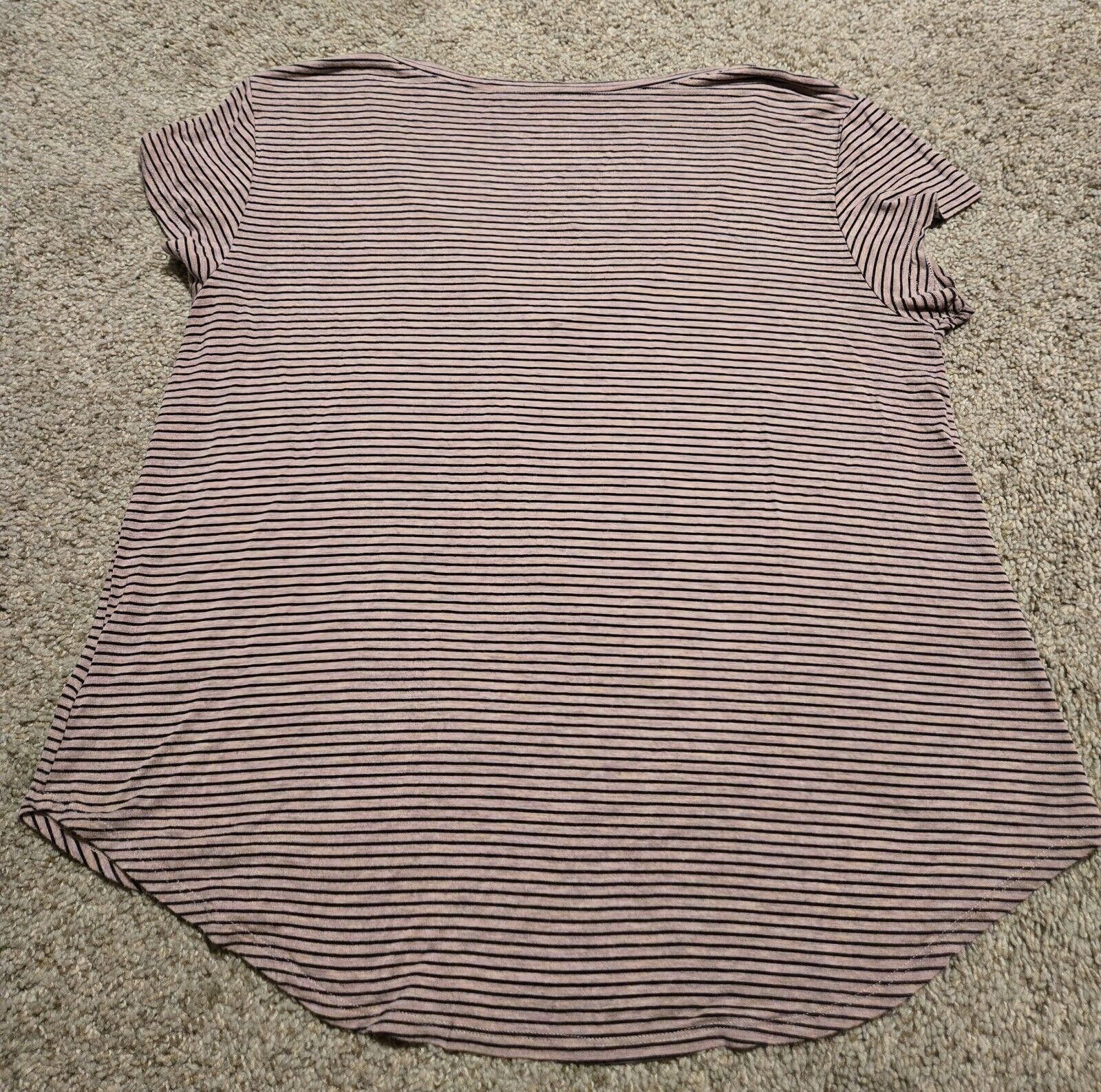 Designer American Eagle Outfitters Soft & Sexy Women’s T Pink Black M Size M / US 6-8 / IT 42-44 - 7 Thumbnail