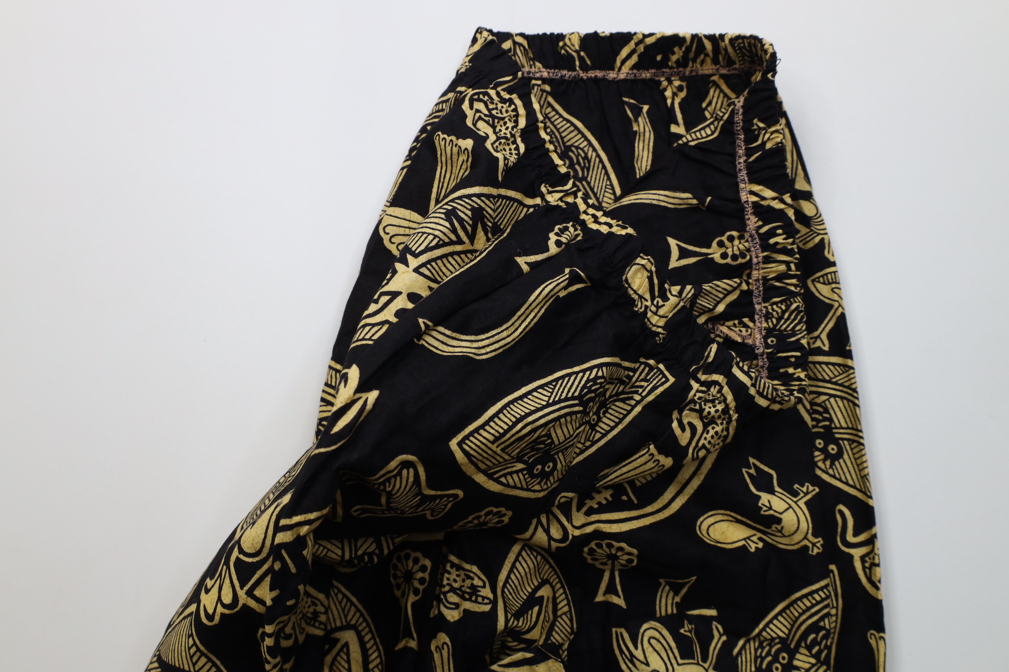 Vintage Vintage 90s Streetwear African Art Safari Harem Pants USA Size 28" / US 6 / IT 42 - 7 Thumbnail