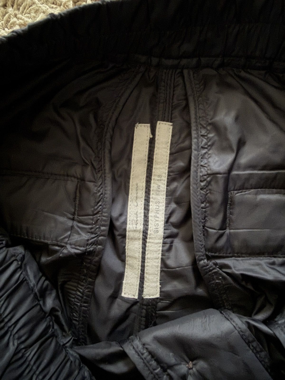 Rick Owens Rick Owens FW18 SISYPHUS Runway Zipper Nylon Track Pants Size US 32 / EU 48 - 4 Thumbnail