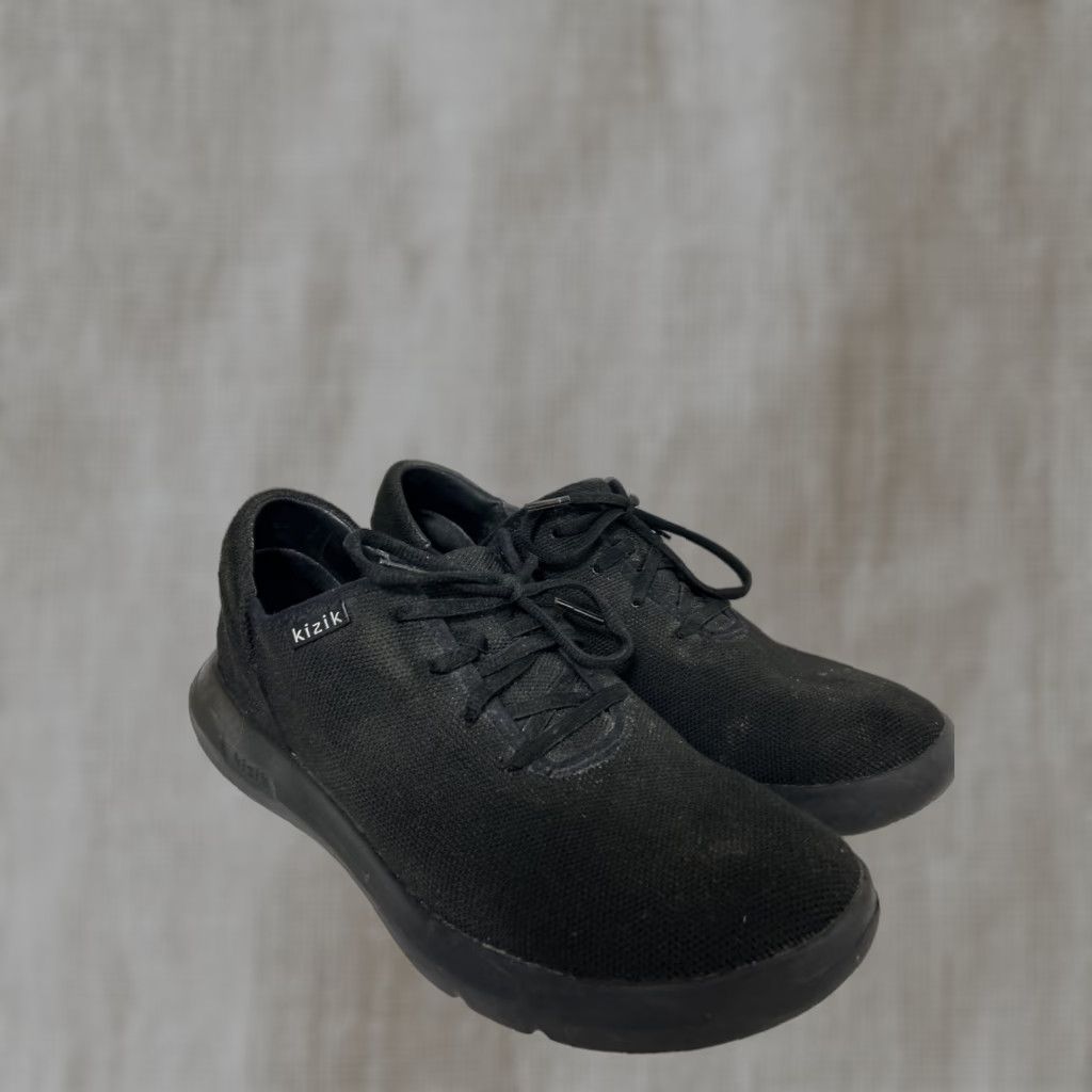 Vintage Kizik Sneakers Madrid Black Lace Up Casual Men Womens 10.5 11.5 US UK 11.5 XS? Size US 12 / IT 42 - 1 Thumbnail