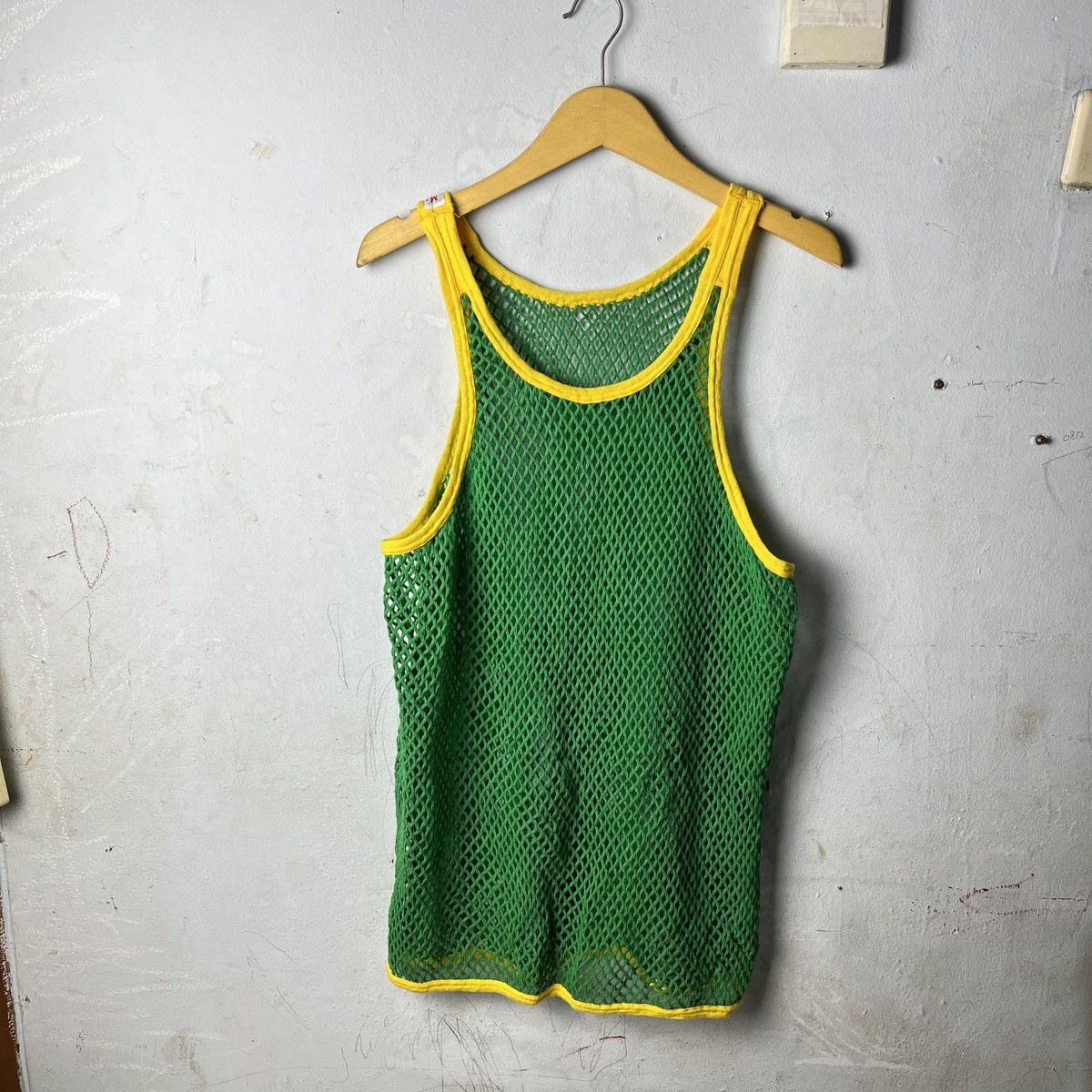 MasterPiece Vintage Masterpiece Mesh String Tank Tops Size US XXL / EU 58 / 5 - 1 Thumbnail