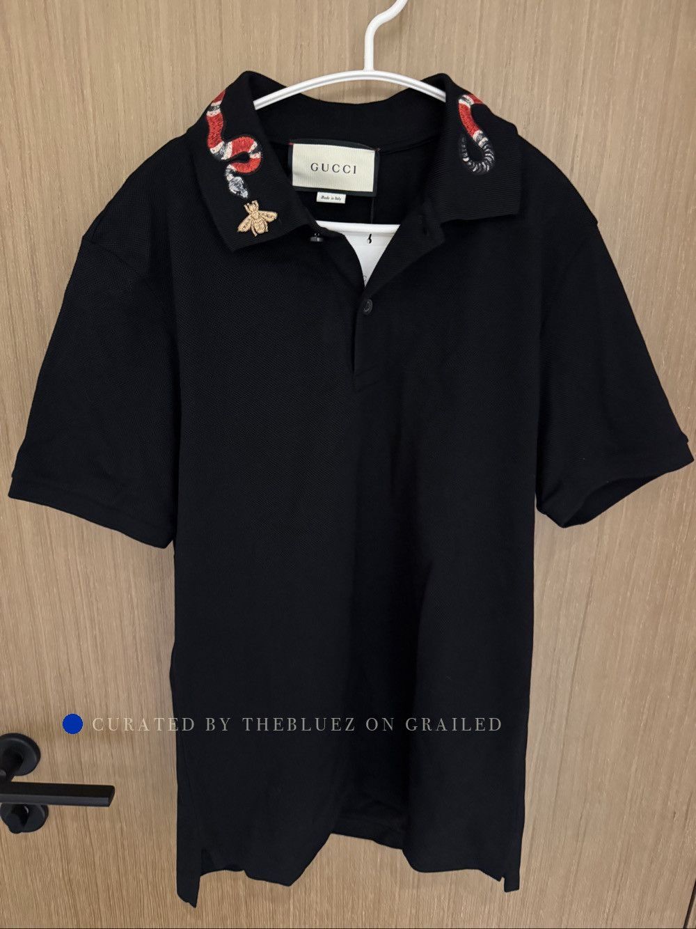 Gucci Gucci space snake polo shirt | Grailed