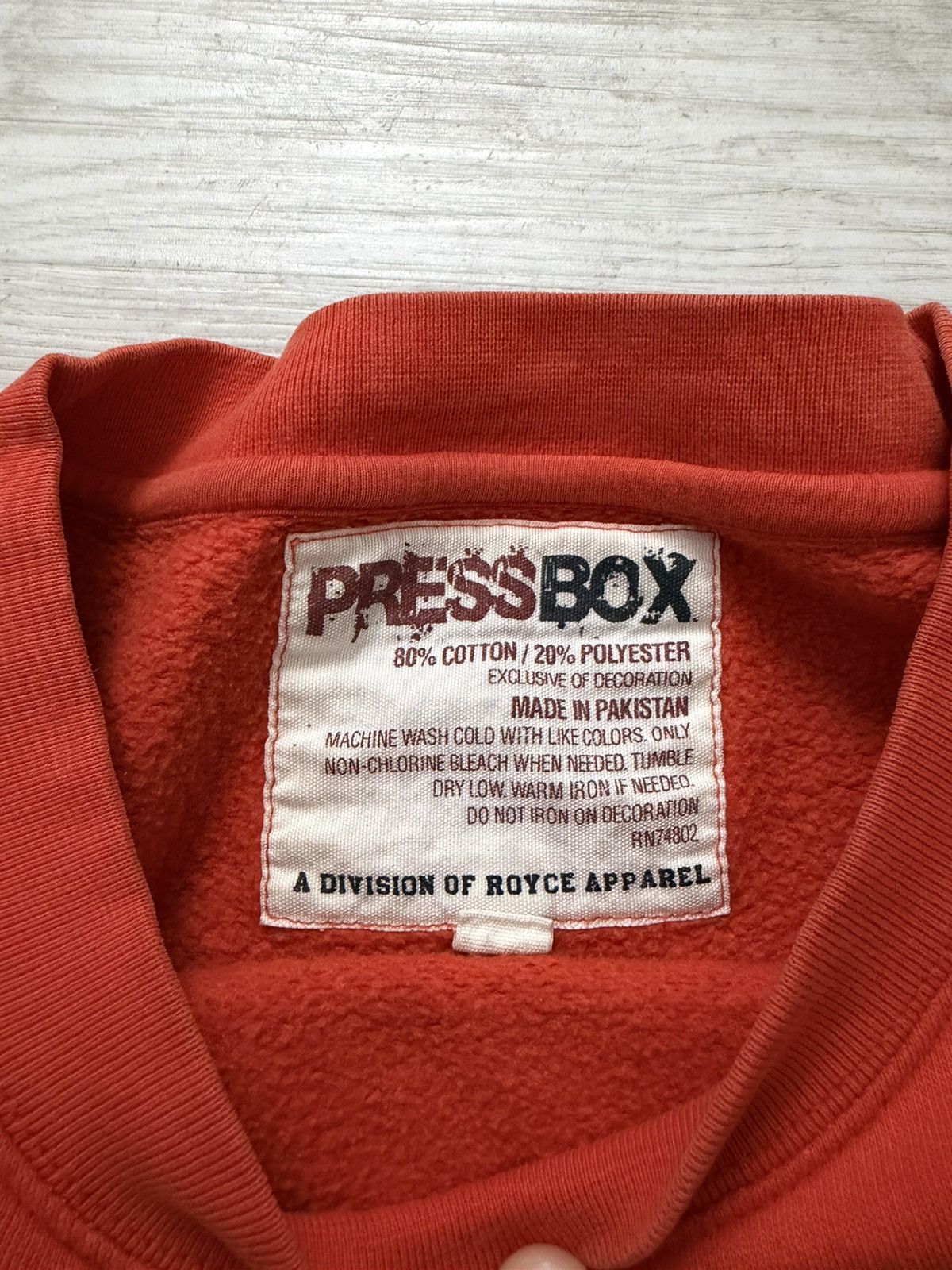J. Press Auburn Embroidered Sweatshirt - Orange / Size XL Size US XL / EU 56 / 4 - 2 Thumbnail