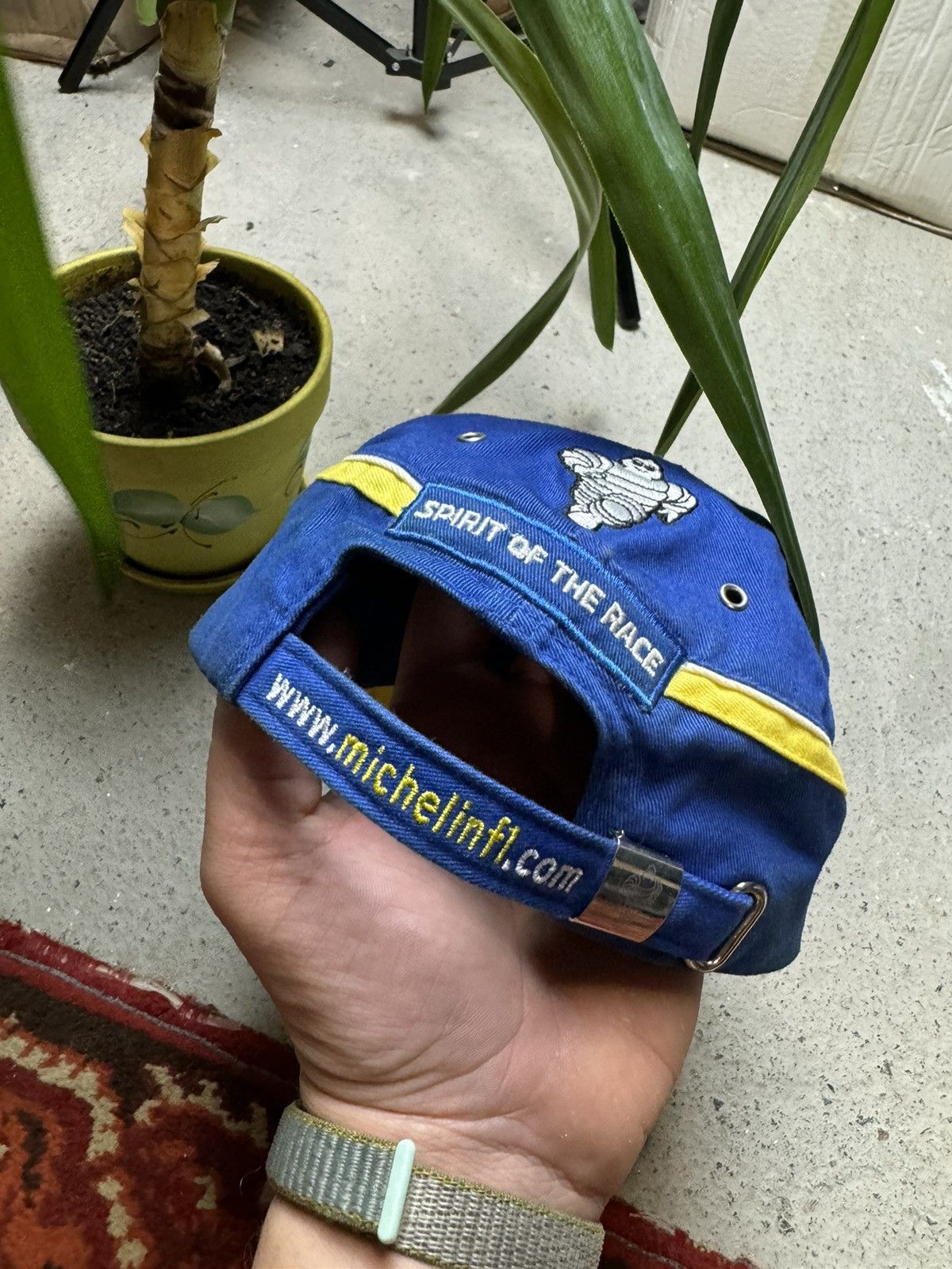 Formula 1 × Vintage Vintage Y2K Michelin Formula 1 Embroidered Logo Racing Cap Size ONE SIZE - 5 Thumbnail