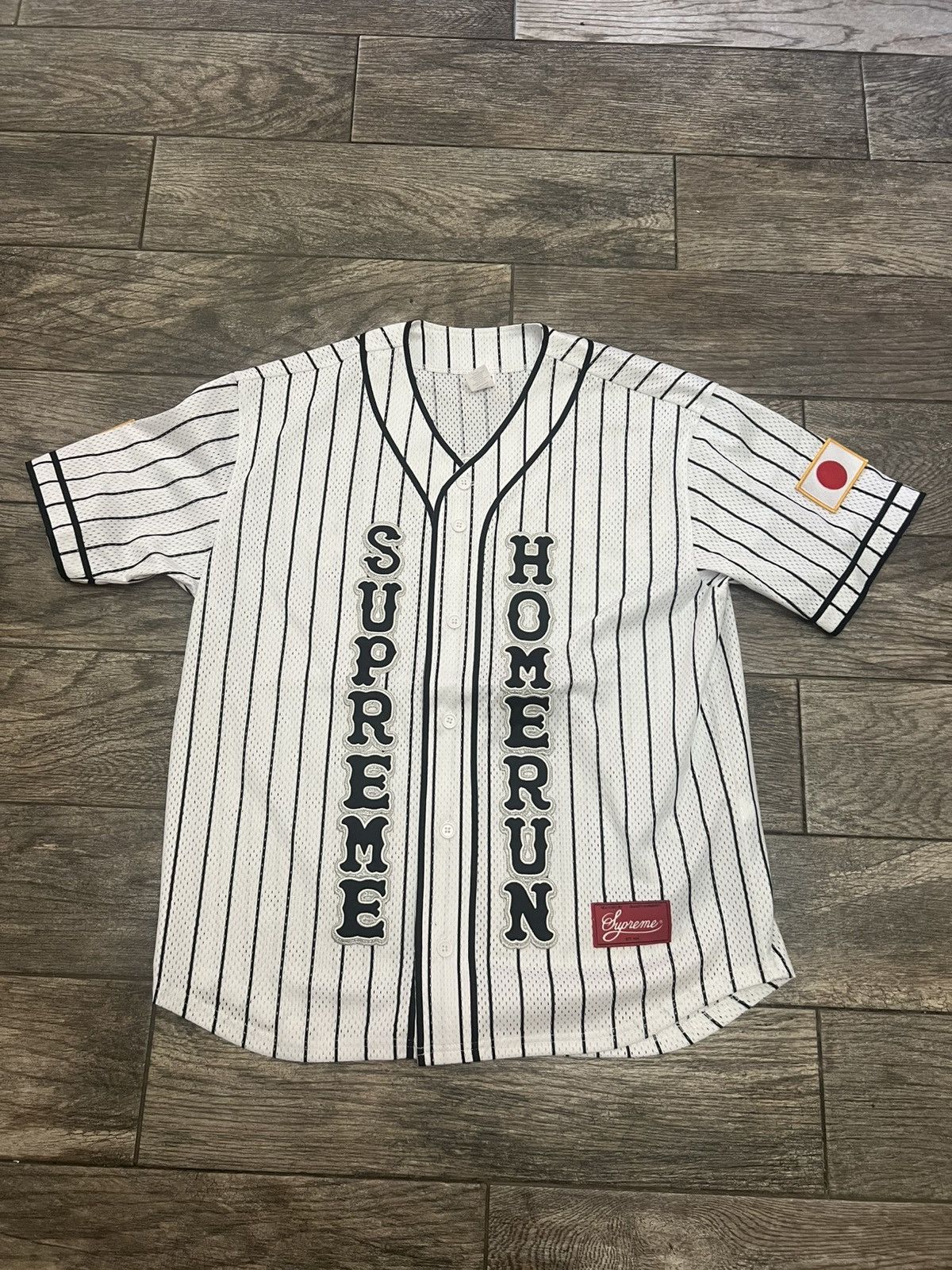 supreme × yankees baseball Jersey size S Supreme Yankees Baseball Jersey Black Men's - SS15 - US