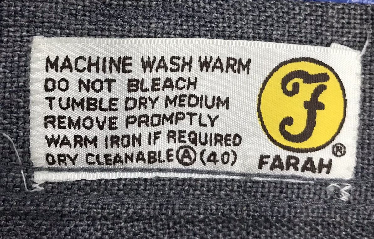 Farah × Vintage Vintage Farah Pants Size US 32 / EU 48 - 9 Thumbnail