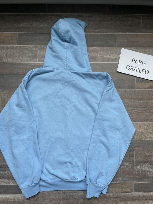 Young Thug Sp5der Web Hoodie Blue | Grailed