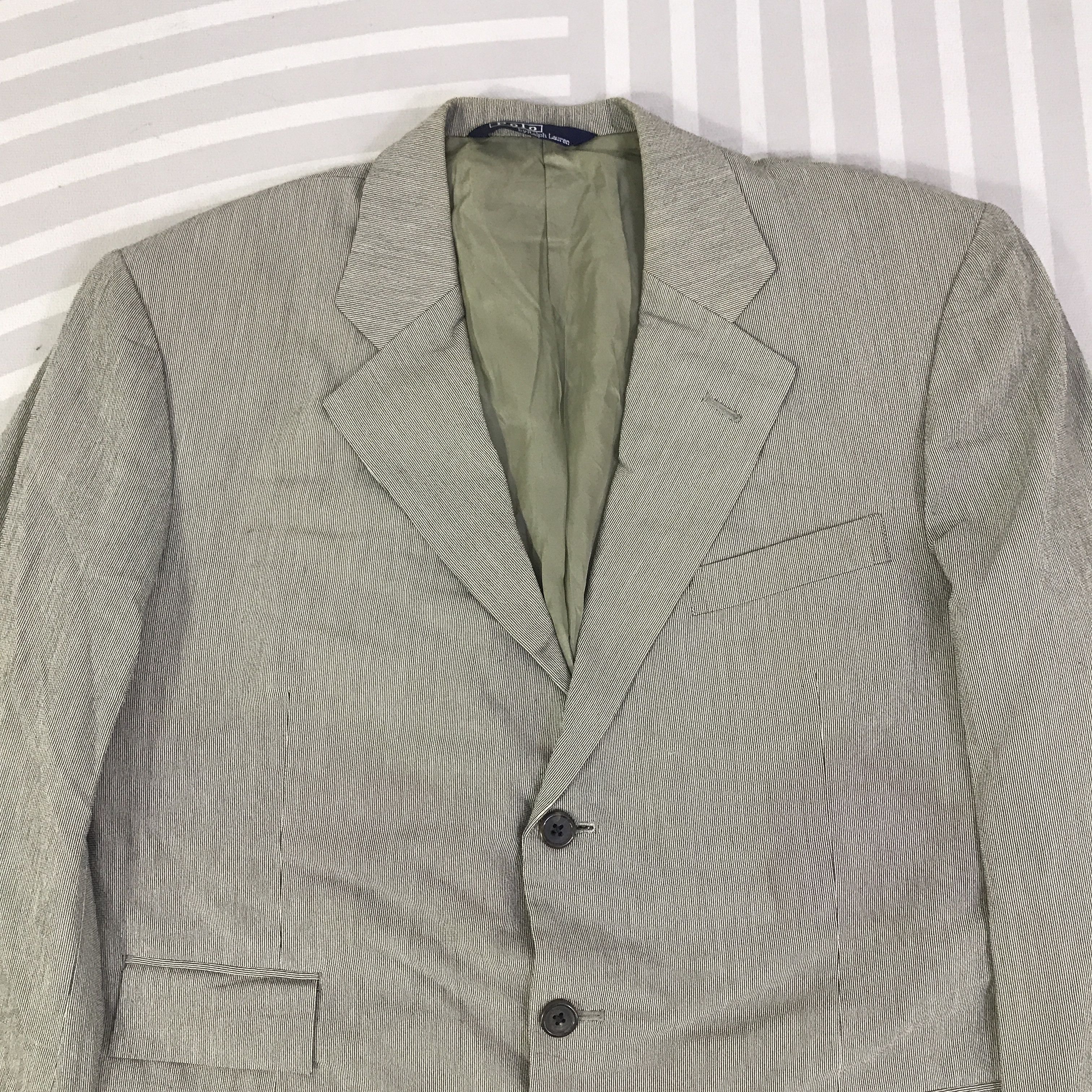 Polo Ralph Lauren Vintage Polo by Ralph Lauren Blazers Coat K124B9 Size US M / EU 48-50 / 2 - 2 Thumbnail