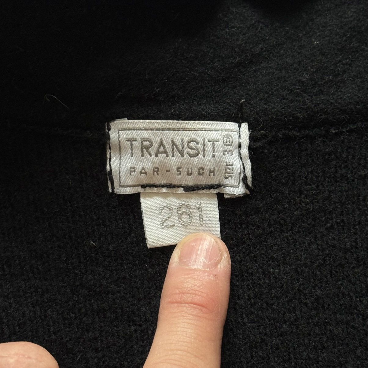 Transit Vintage Transit Par Such 261 Abstract Avantgarde Jacket Y2K Size L / US 10 / IT 46 - 10 Thumbnail