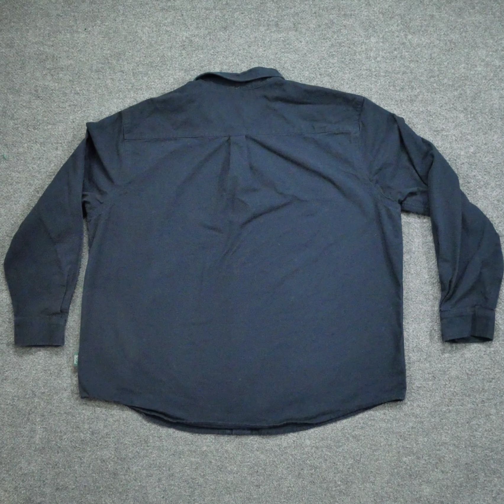Vintage Woolrich Shirt Mens 2XL Blue Button-Up Flannel Collared Cotton Pocketed Workwear Size US XXL / EU 58 / 5 - 7 Thumbnail