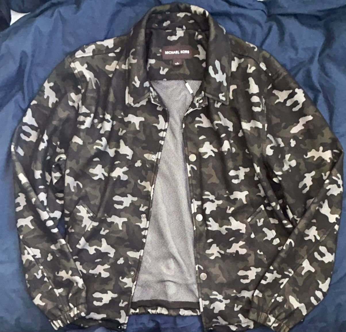Michael Kors Michael Kors Men’s Camouflage Jacket Size Large CS92E7P67J Size US L / EU 52-54 / 3 - 1 Thumbnail