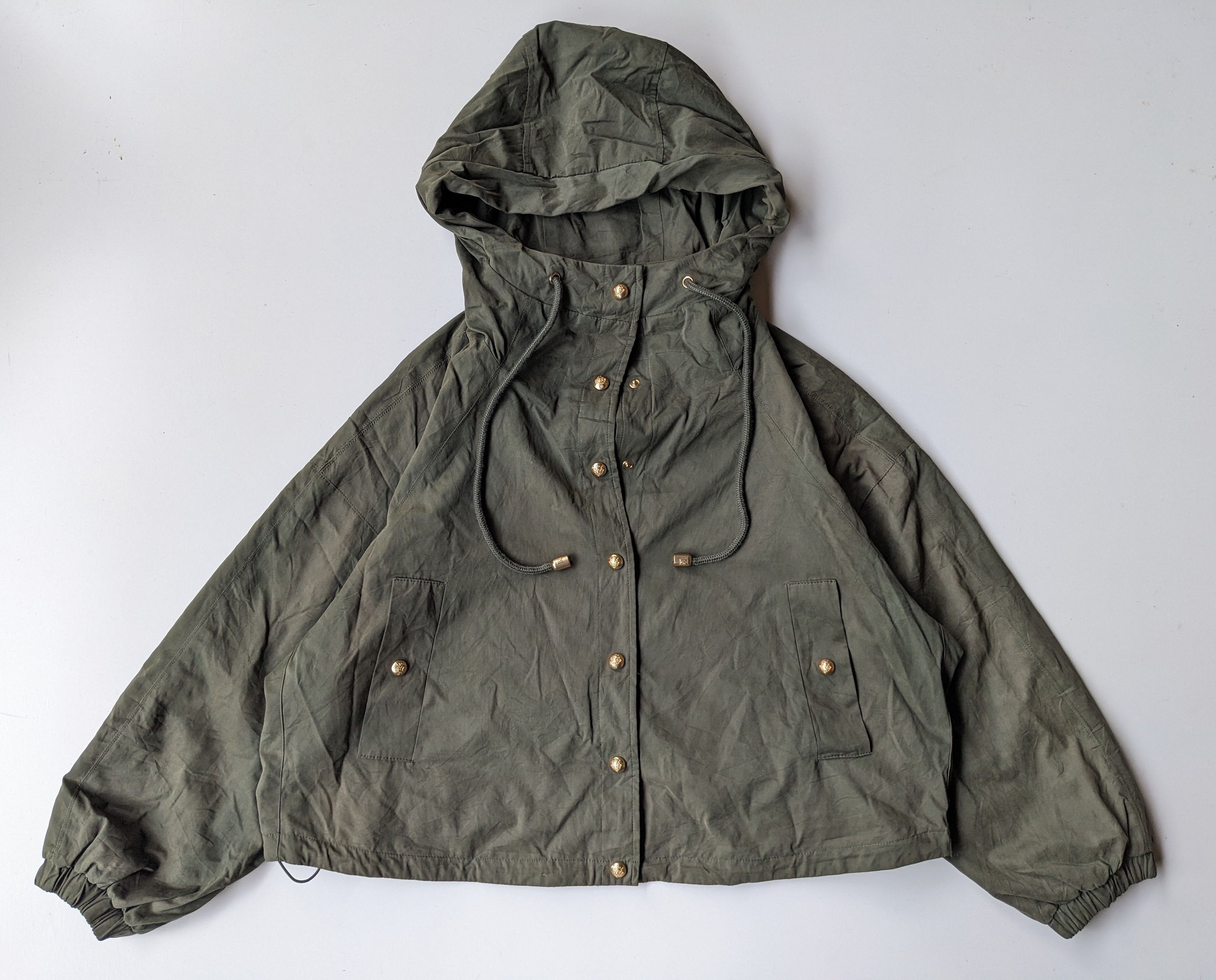 Karl Lagerfeld Karl Lagerfield boxy army jacket hoodie Size M / US 6-8 / IT 42-44 - 1 Thumbnail