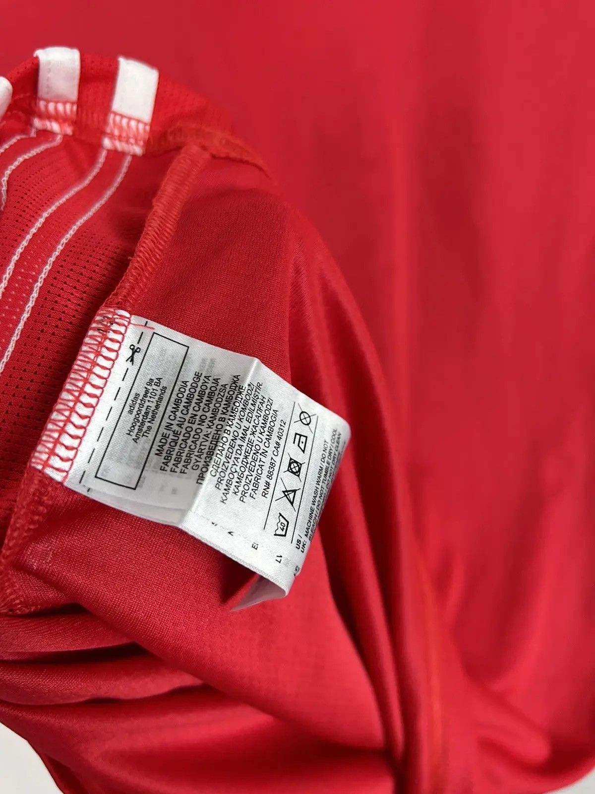 Adidas Adidas x SL Benfica 2019/20 Home Kit Soccer Jersey Size US XS / EU 42 / 0 - 10 Thumbnail