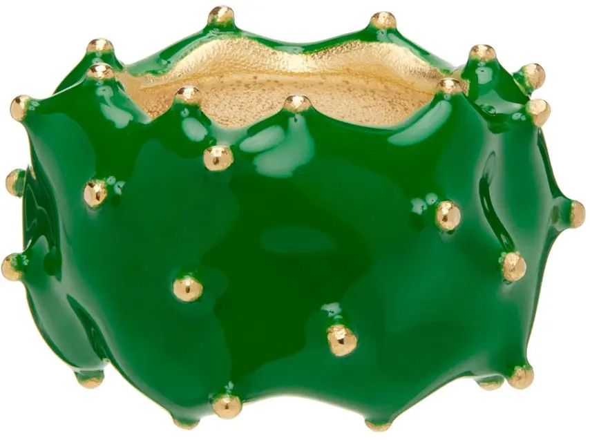 Bottega Veneta o1n1vont0425 Size: 19 / Cacti Ring in Parakeet Size ONE SIZE - 4 Thumbnail