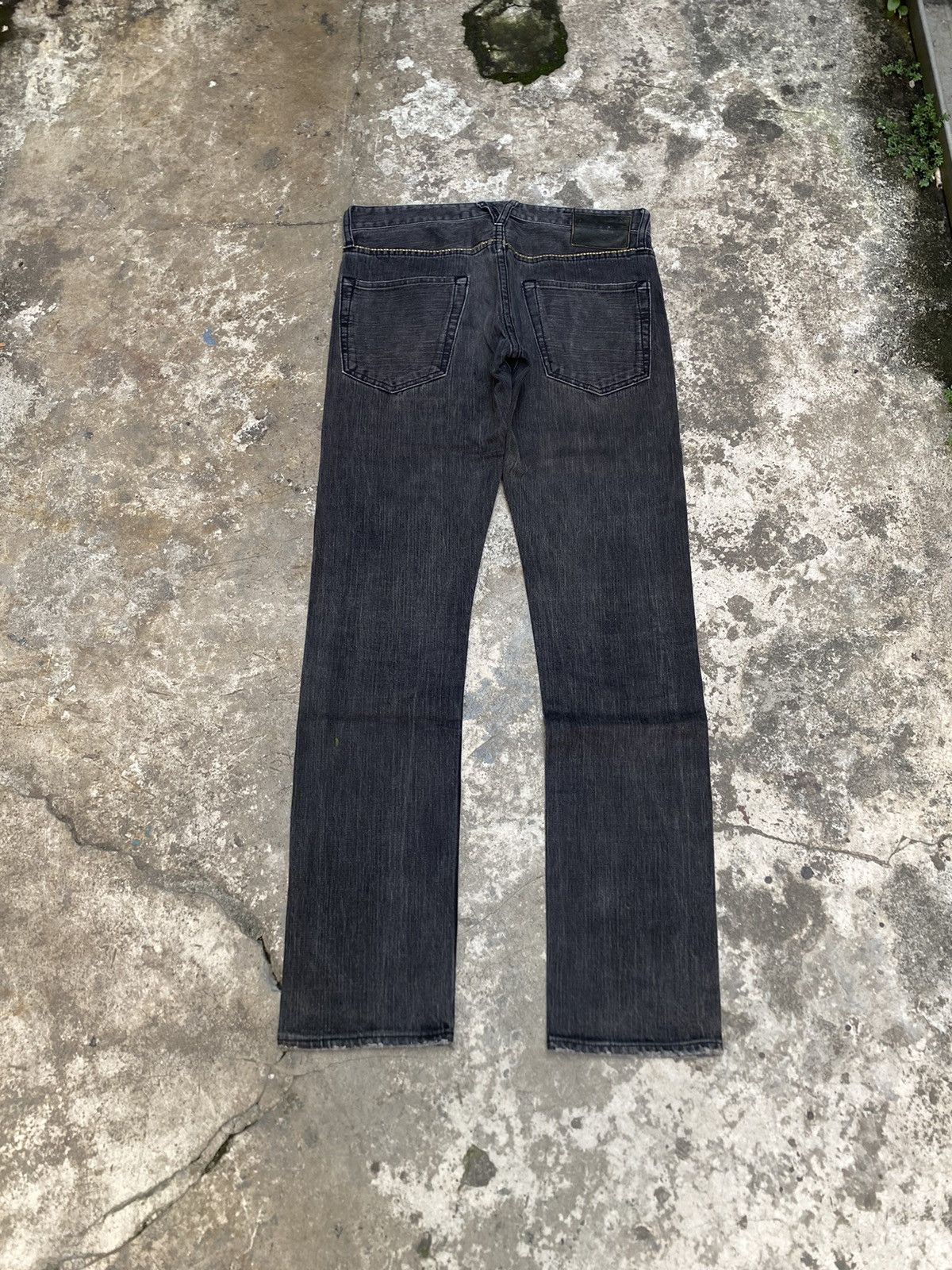 Vanquish Vanquish Tokyo Japan Faded Black Denim Size US 32 / EU 48 - 2 Thumbnail