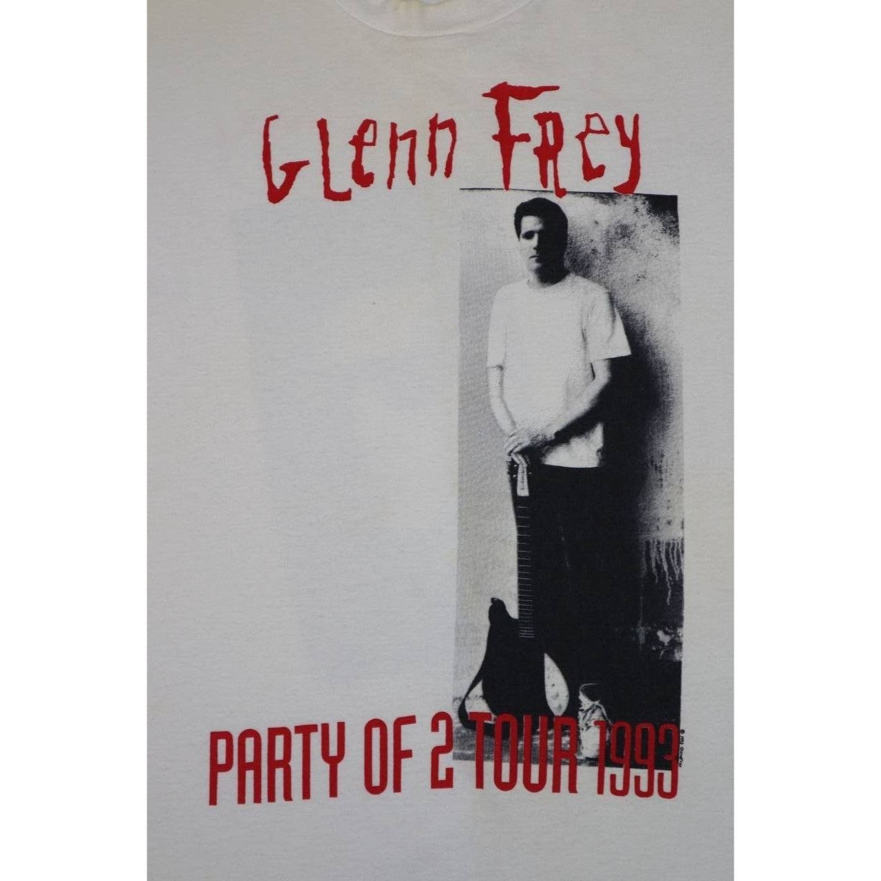 Fruit Of The Loom Vtg 90s Glenn Frey Party of 2 tour 1993 Fruit of Loom USA XL Size US XL / EU 56 / 4 - 4 Thumbnail