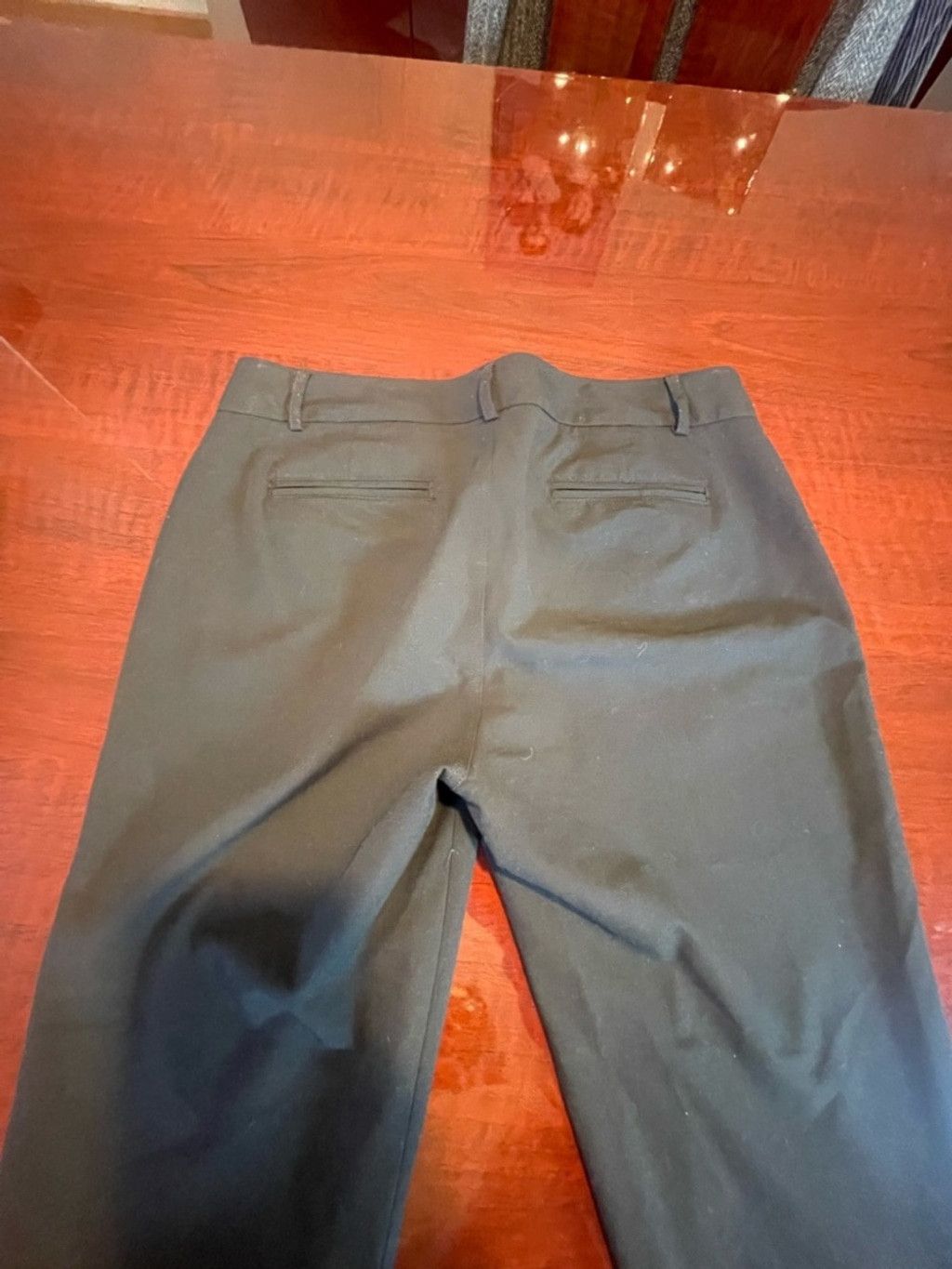 Michael Kors Michael Kors Black Gold Zip Ankle Pants 8 Quiet Luxury Moto Size 30" / US 8 / IT 44 - 12 Thumbnail