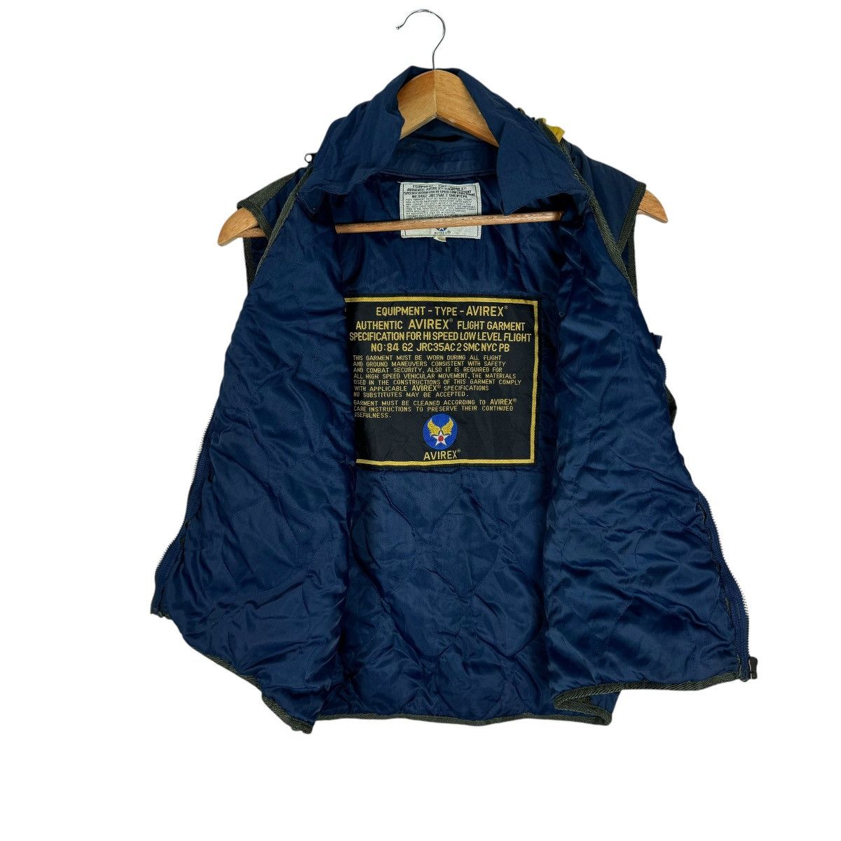 Avirex ☀️AVIREX USN MULTI POCKET TACTICAL HOODIE ISSUE VEST Size US L / EU 52-54 / 3 - 11 Thumbnail