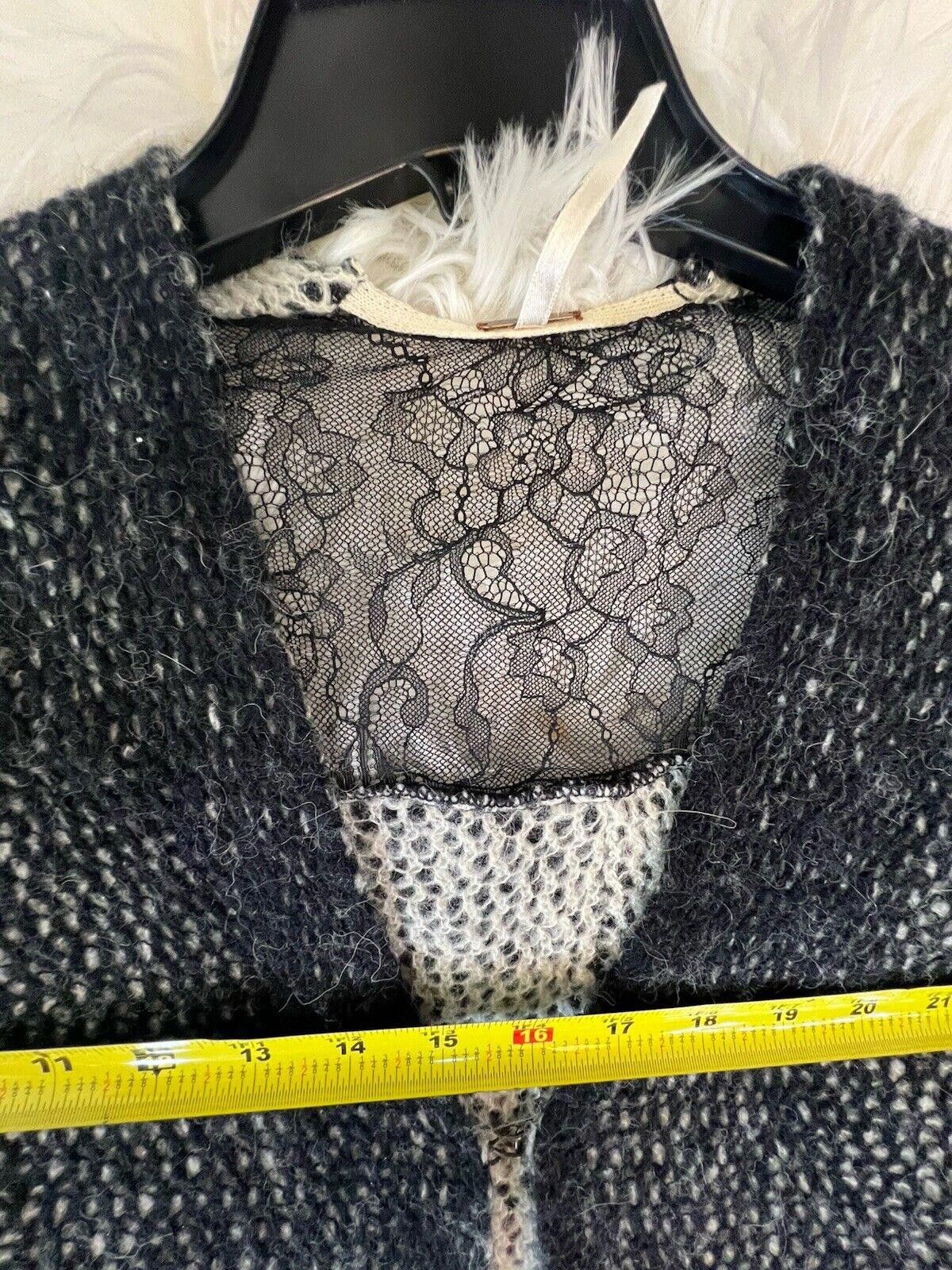 Free People Free People Peek-a-Boo Open Knit Cardigan - Size Small Size S / US 4 / IT 40 - 5 Thumbnail
