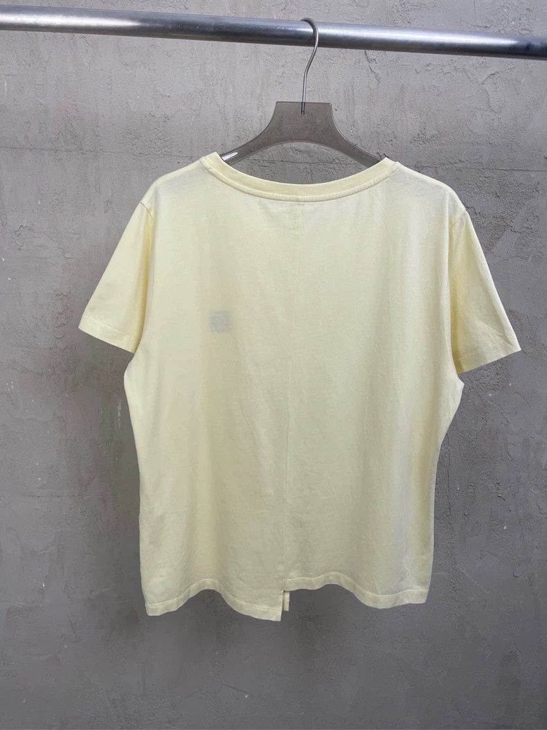 Loewe loewe Yellow-on-black embroidered small logo irregular hem Size US L / EU 52-54 / 3 - 2 Thumbnail