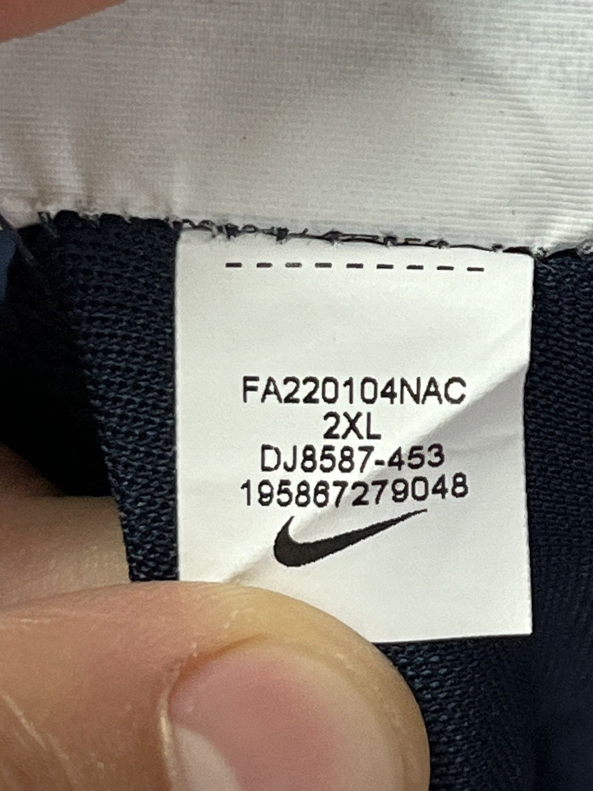 Nike Nike Barcelona Jersey Training T-Shirt 2022-2023 Size US XXL / EU 58 / 5 - 10 Thumbnail