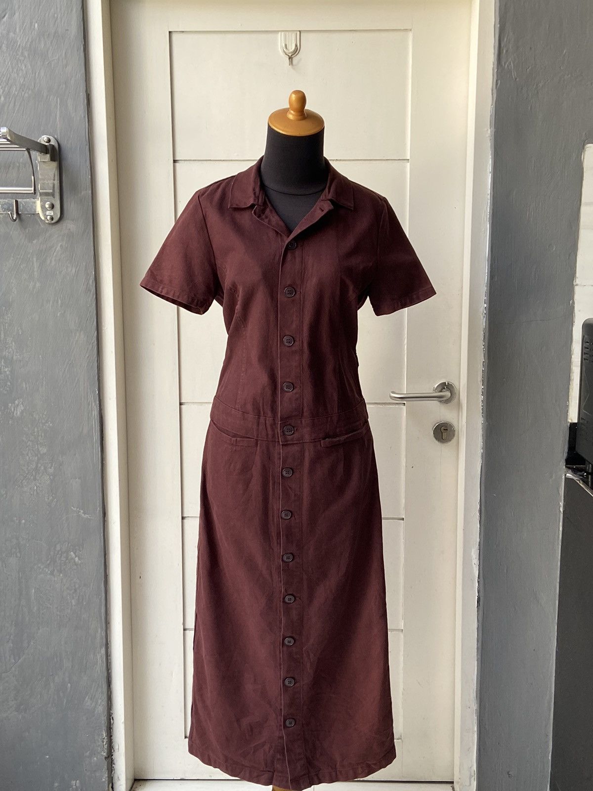 CABANE de ZUCCa × Issey Miyake × Zucca ZUCCA TRAVAIL Maxi Dress Size XS / US 0-2 / IT 36-38 - 15 Thumbnail