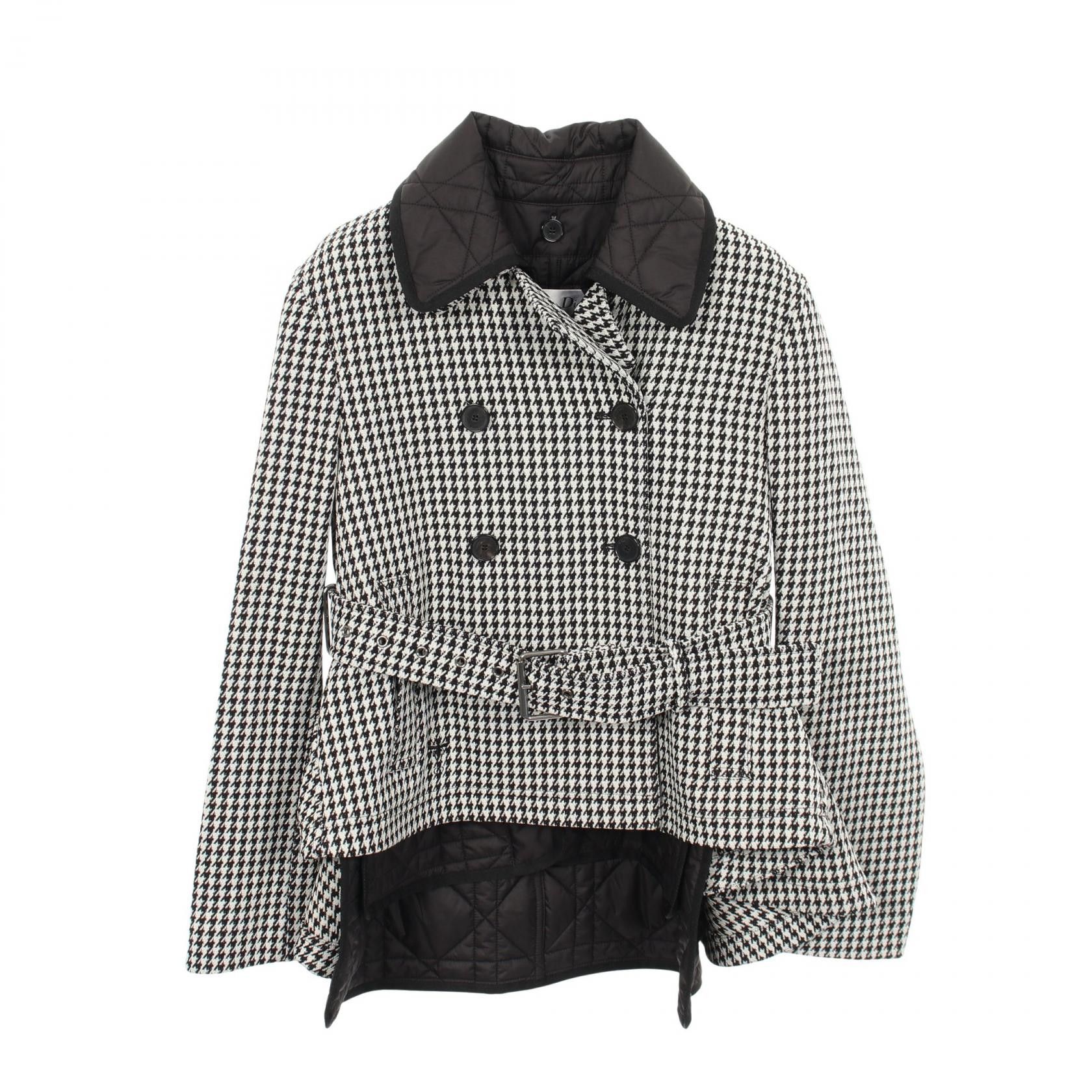 Dior Dior Dior BEE Embroidery Wool Coat Textile Outerwear DUTY FREE for USA Size ONE SIZE - 1 Thumbnail