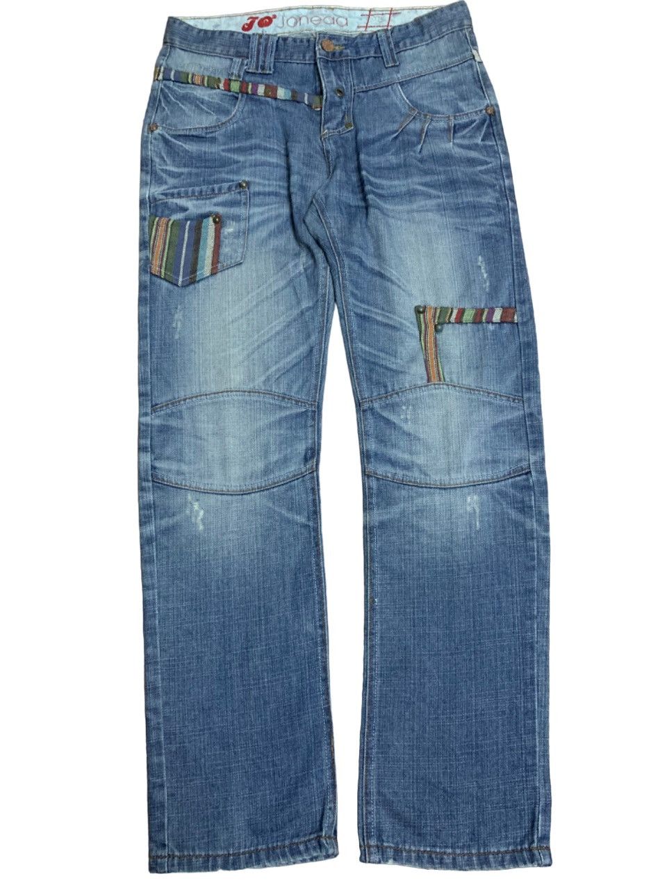 If Six Was Nine RARE PPFM INSPIRED STUDDED PANT RARE DESIGN BRAND JANEAA Size US 35 - 1 Thumbnail
