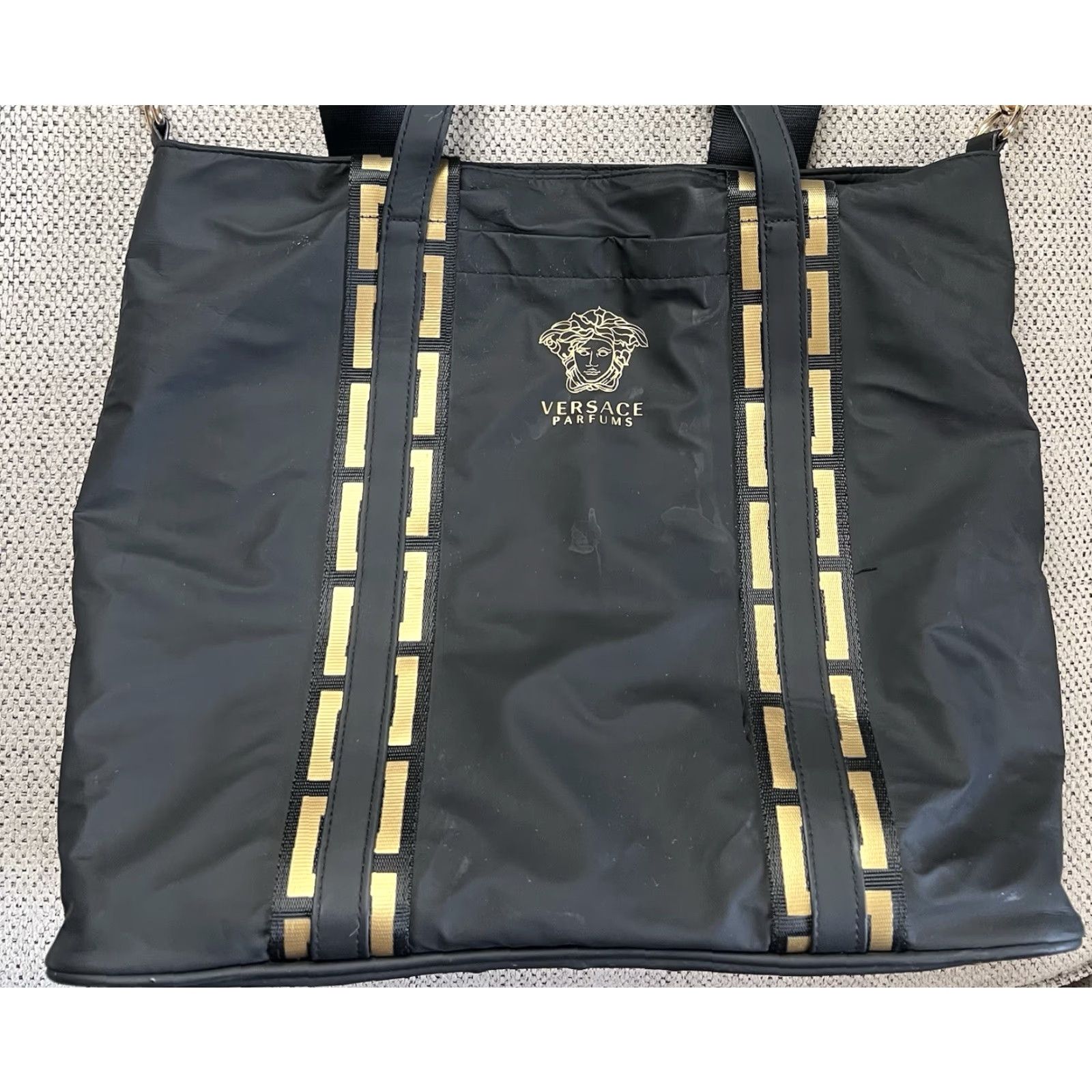 Versace Versace Bag Black Tote Shoulder Purse Perfume Promo Size ONE SIZE - 4 Thumbnail