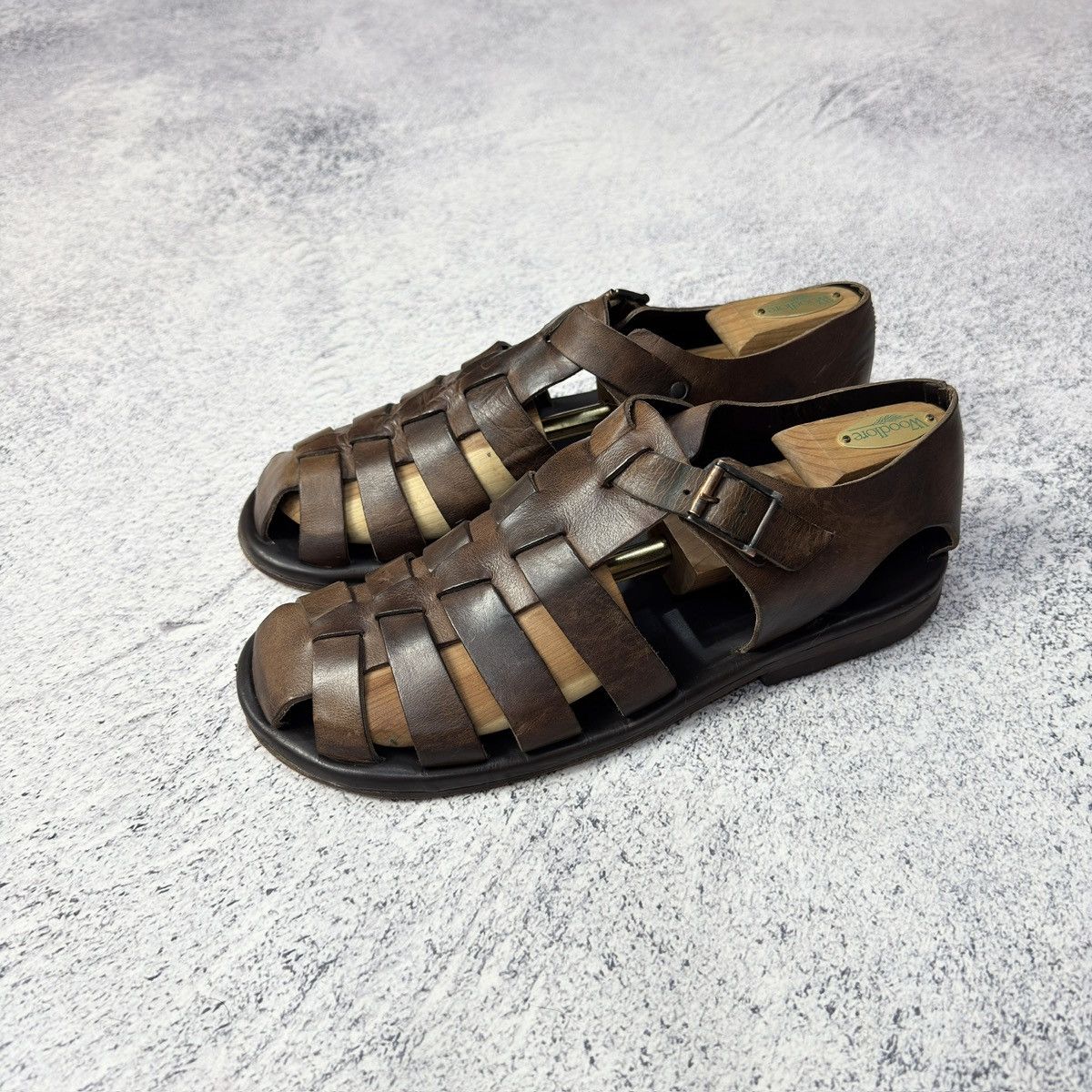 Designer × Handmade Zeha Berlin 812 Mens Sandals size 44 US11 UK10 29cm Size US 11 / EU 44 - 1 Thumbnail