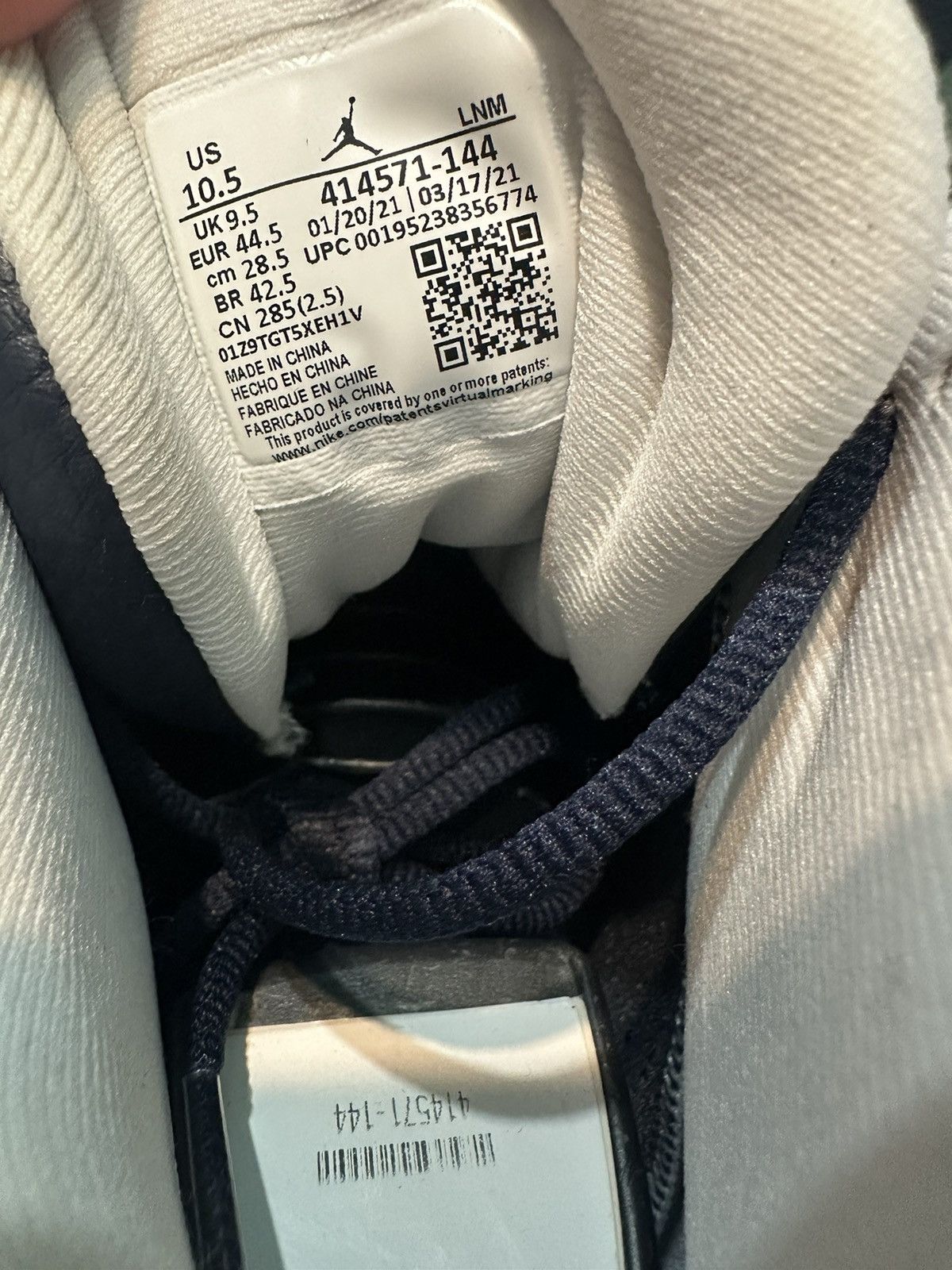 Jordan Brand Jordan 13 ‘Obsidian’ Size US 10.5 / EU 43-44 - 6 Thumbnail