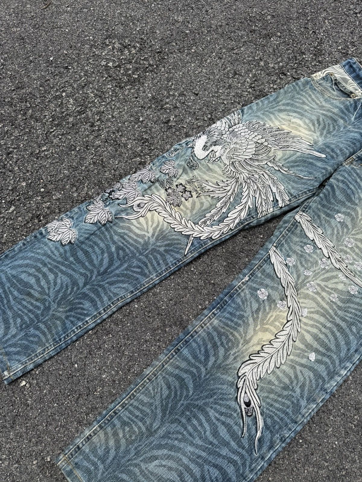 Karakuri Tamashii Karakuri Tamashi Sukajan Denim Size US 35 - 3 Thumbnail