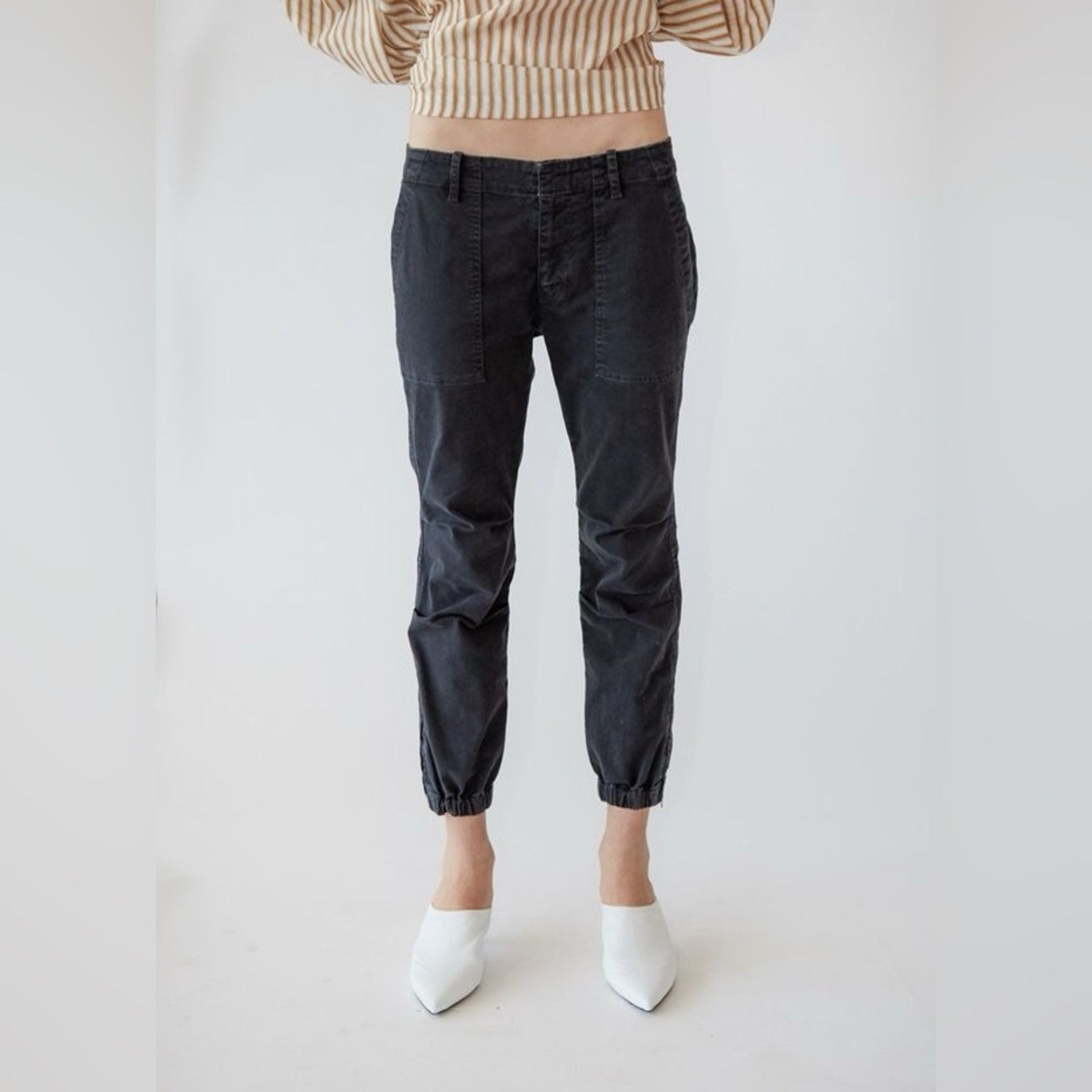 Nili Lotan Nili Lotan Cropped Military Pant Size 28" / US 6 / IT 42 - 1 Thumbnail