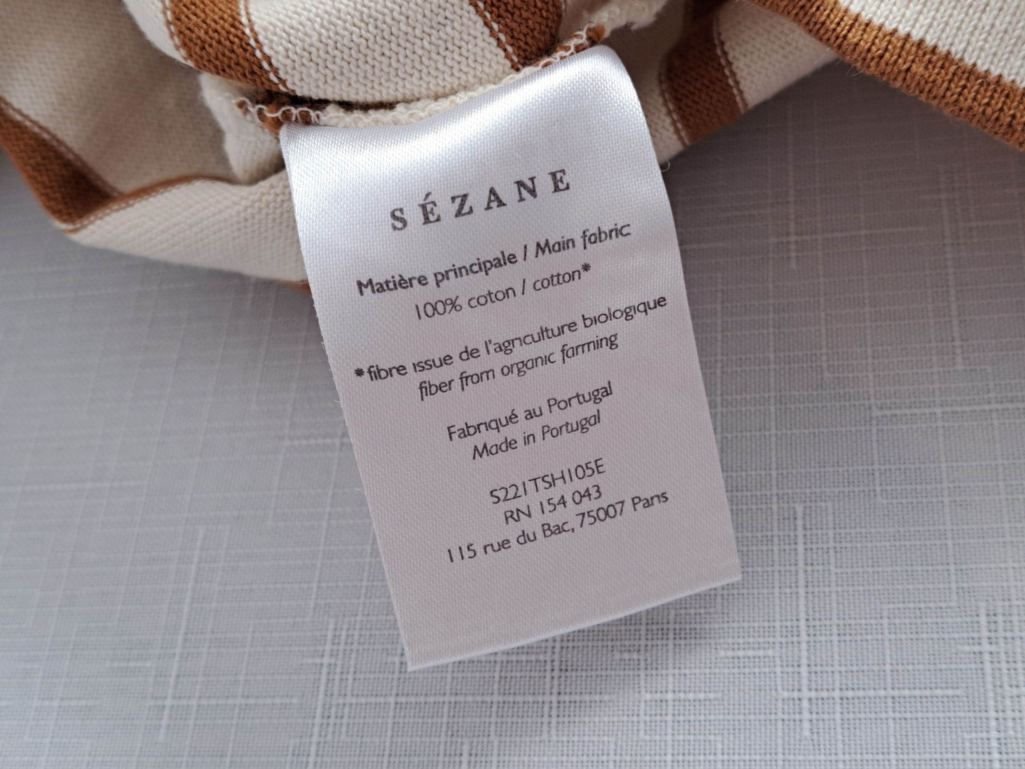 Sezane SEZANE Gael Mariniere cotton shirt. Size XS Size XS / US 0-2 / IT 36-38 - 9 Thumbnail