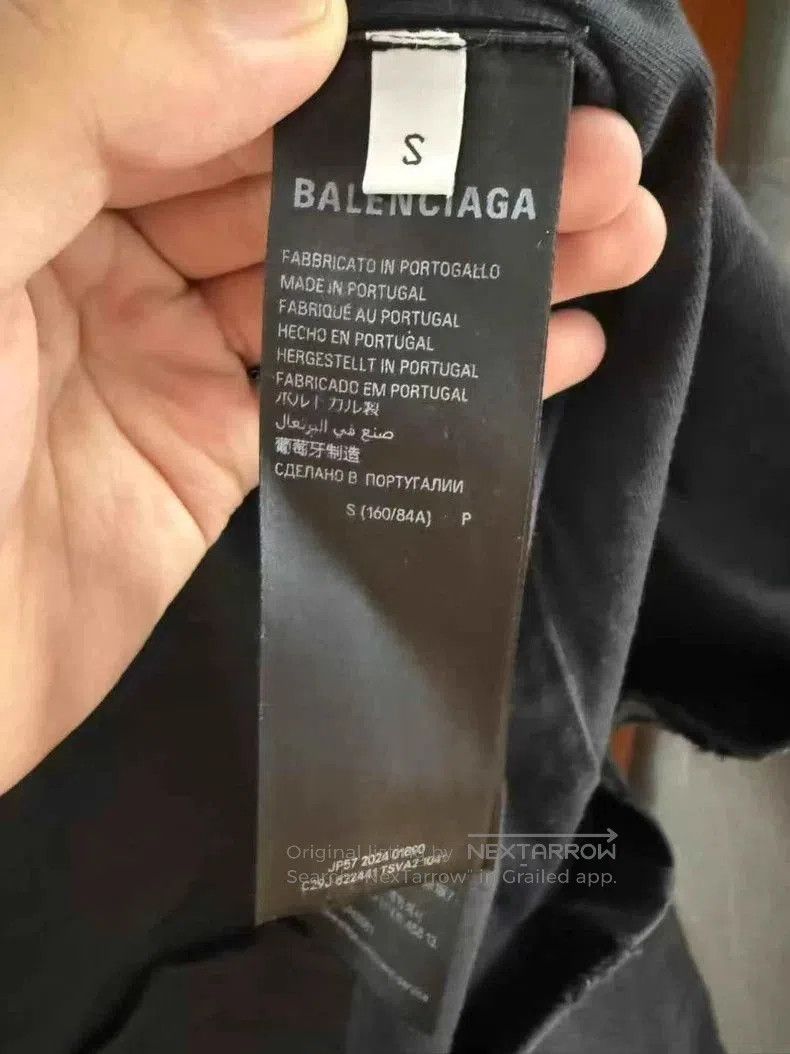 Balenciaga Balenciaga 25 Embroidered Logo T-shirt. Size US S / EU 44-46 / 1 - 4 Thumbnail