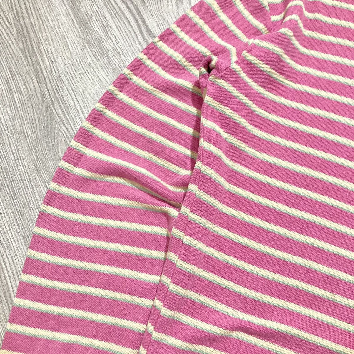 Polo Ralph Lauren Vintage Polo Ralph Lauren Striped Rugby Shirt Pink Size US M / EU 48-50 / 2 - 13 Thumbnail