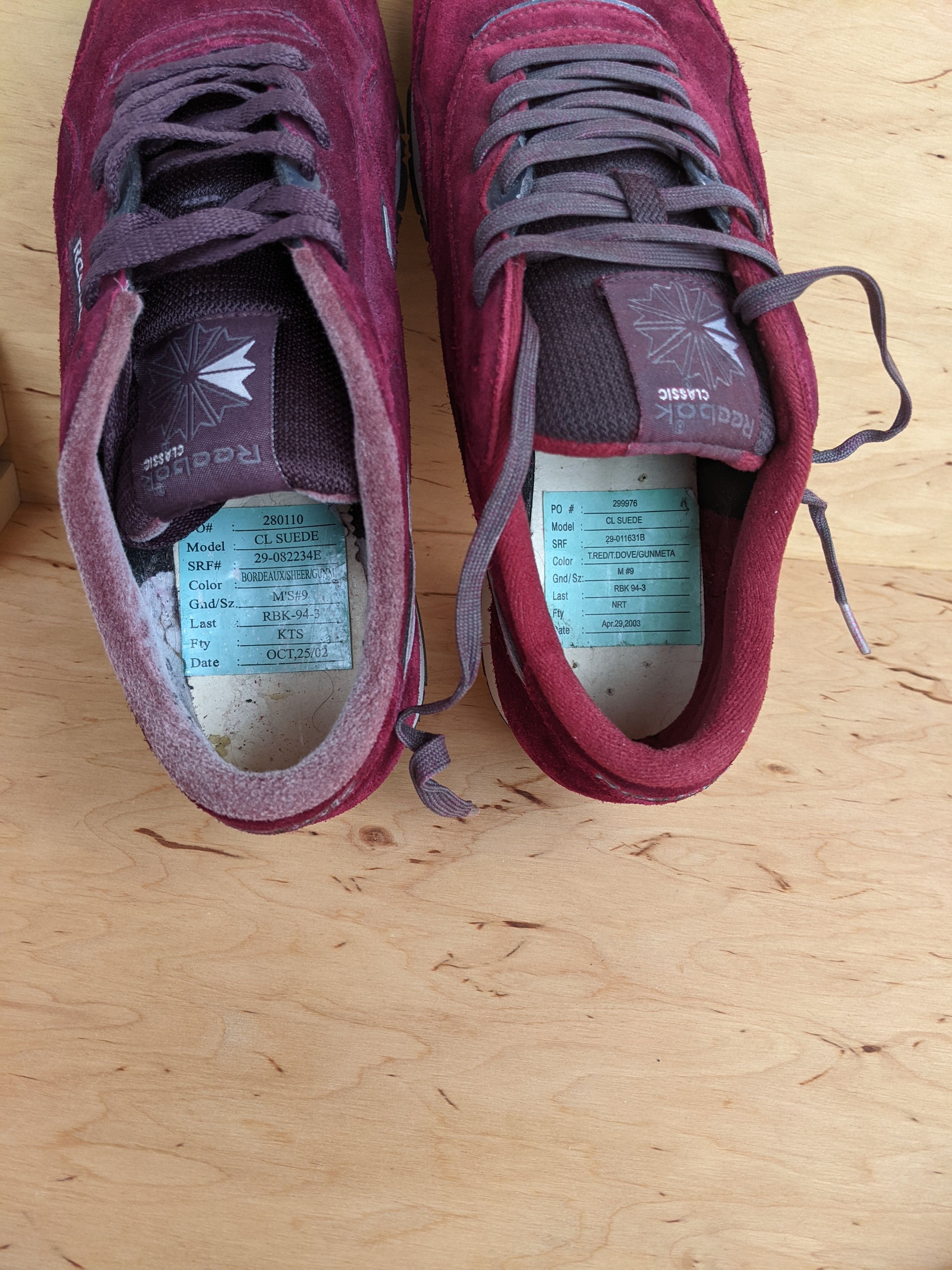 Reebok Vintage CUSTOM Reebok Classic Suede Shoes Sneakers Size US 9 / EU 42 - 19 Thumbnail