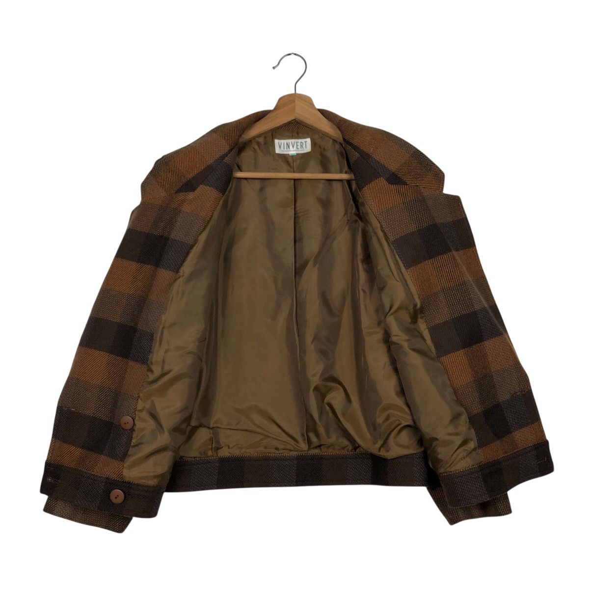 Japanese Brand 📌Vintage Bomber Jacket Vinvert Double Breast Issey Miyake Size US M / EU 48-50 / 2 - 14 Thumbnail