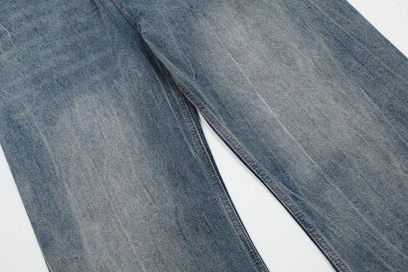 Jean American high street style washed flared jeans for men Size US 32 / EU 48 - 5 Thumbnail