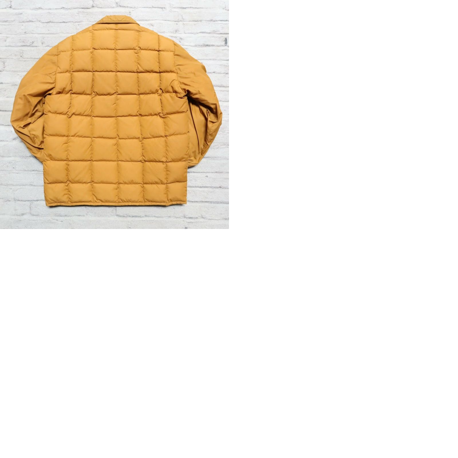 Eddie Bauer VINTAGE Eddie Bauer Quilted Down Jacket Men's Mustard 42 Nylon Skyliner Goose Rising Sun 70s Size US XS / EU 42 / 0 - 9 Thumbnail
